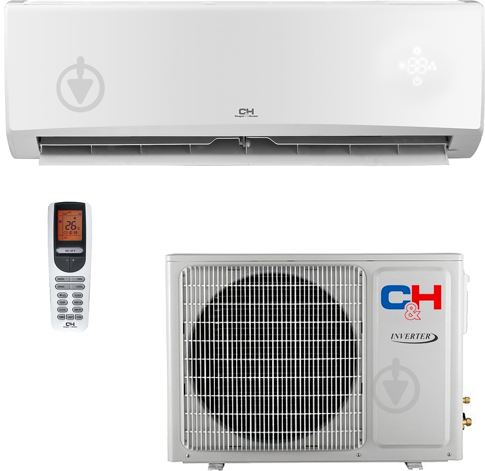 Кондиционер Cooper&Hunter CH-S07FTXE2-NG with WiFi - фото 1 Кондиционер Cooper&Hunter CH-S07FTXE2-NG with WiFi - фото 1