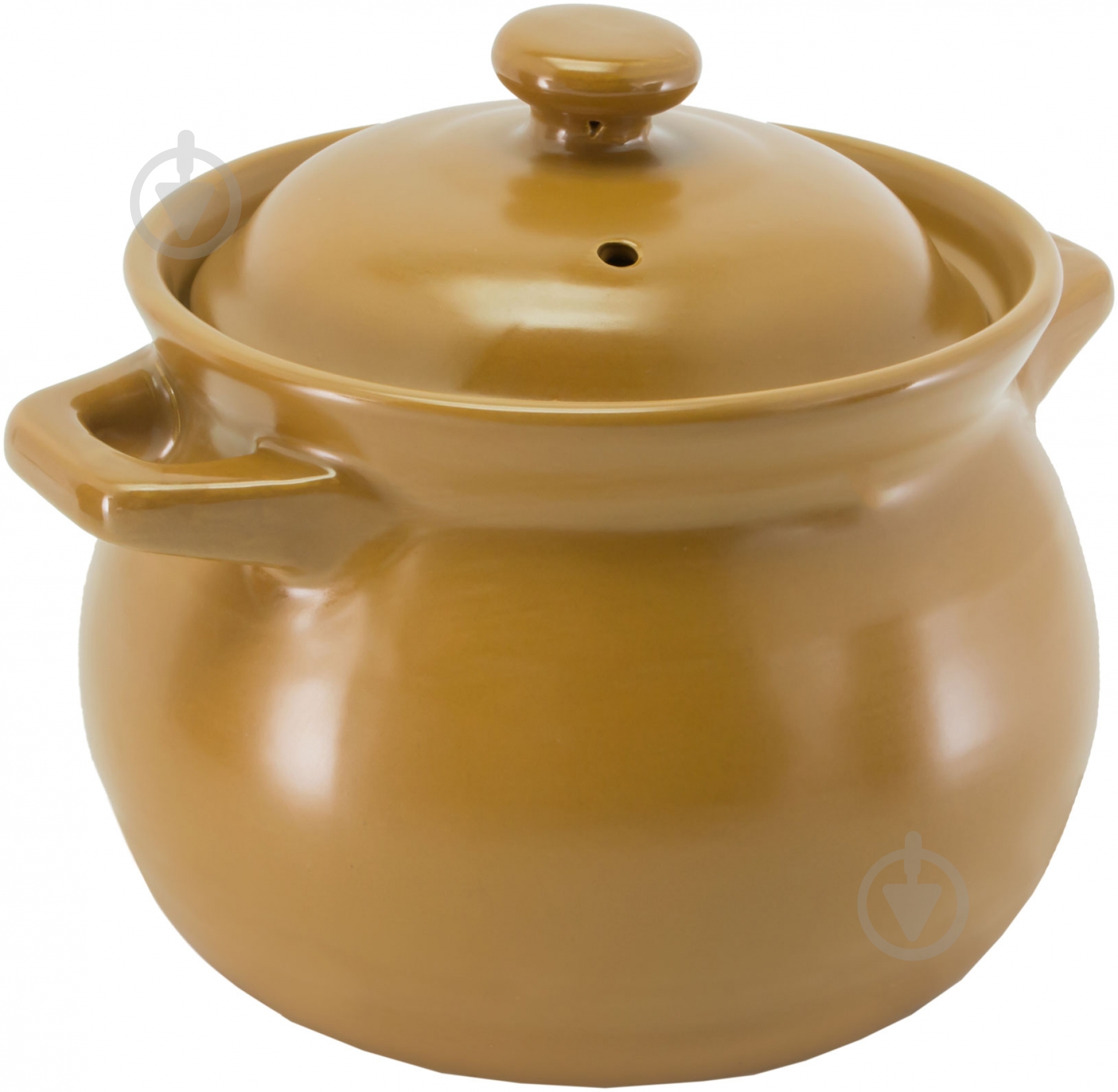 Кастрюля Flamberg 1,6 л коричневая - фото 1