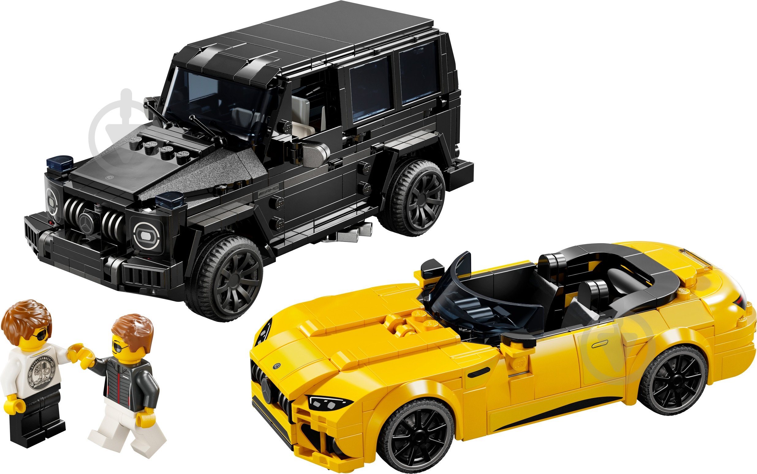 Конструктор LEGO Speed Champions Mercedes-AMG G 63 і Mercedes-AMG SL 63 76924 - фото 3