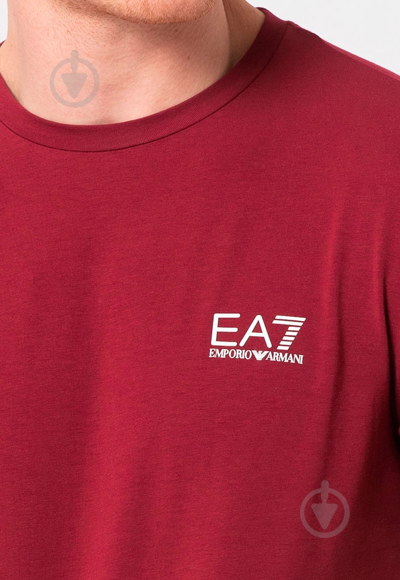 Футболка EA7 8NPT52-PJM5Z-1494 р.2XL бордовый - фото 5