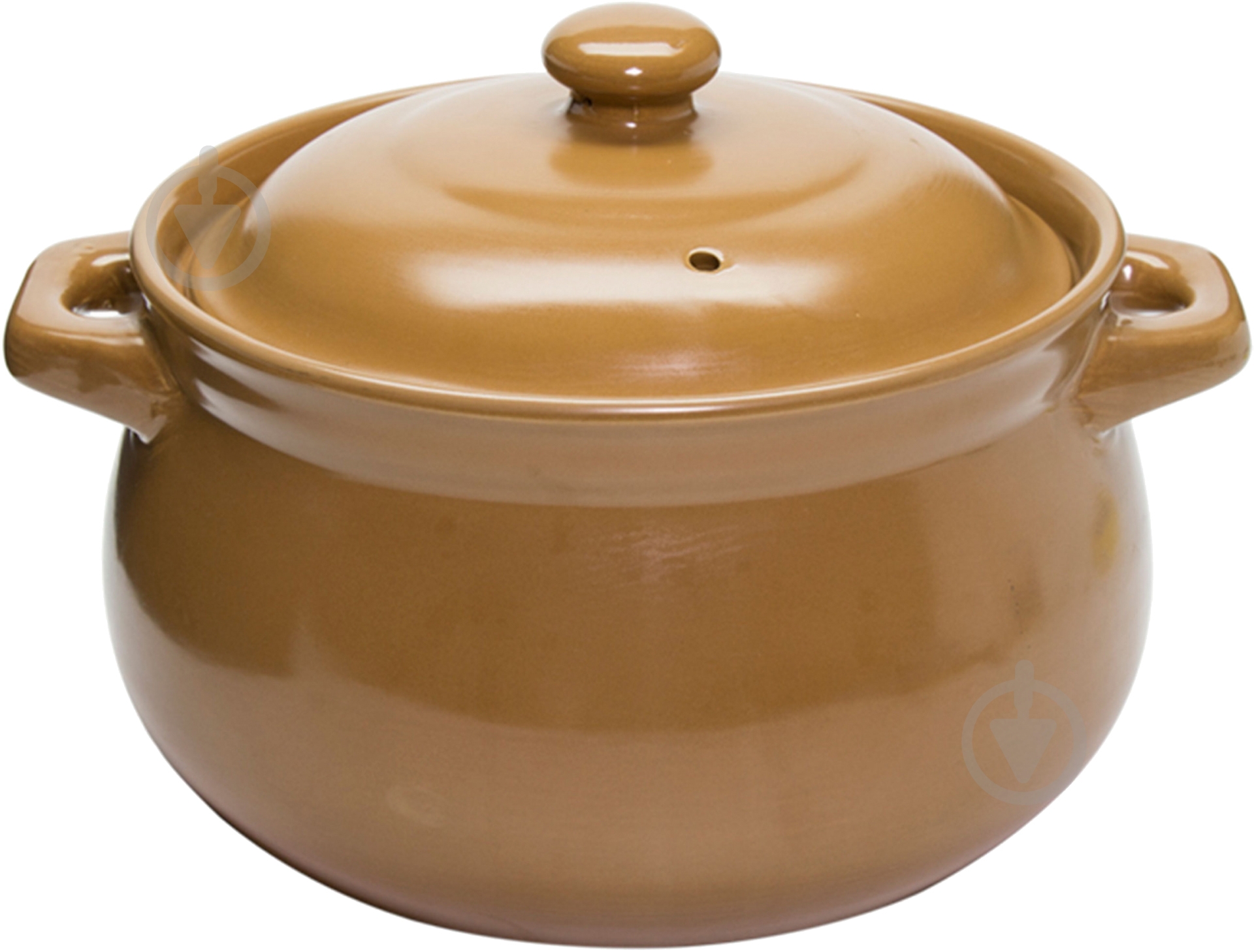 Кастрюля Flamberg 4,8 л коричневая - фото 2