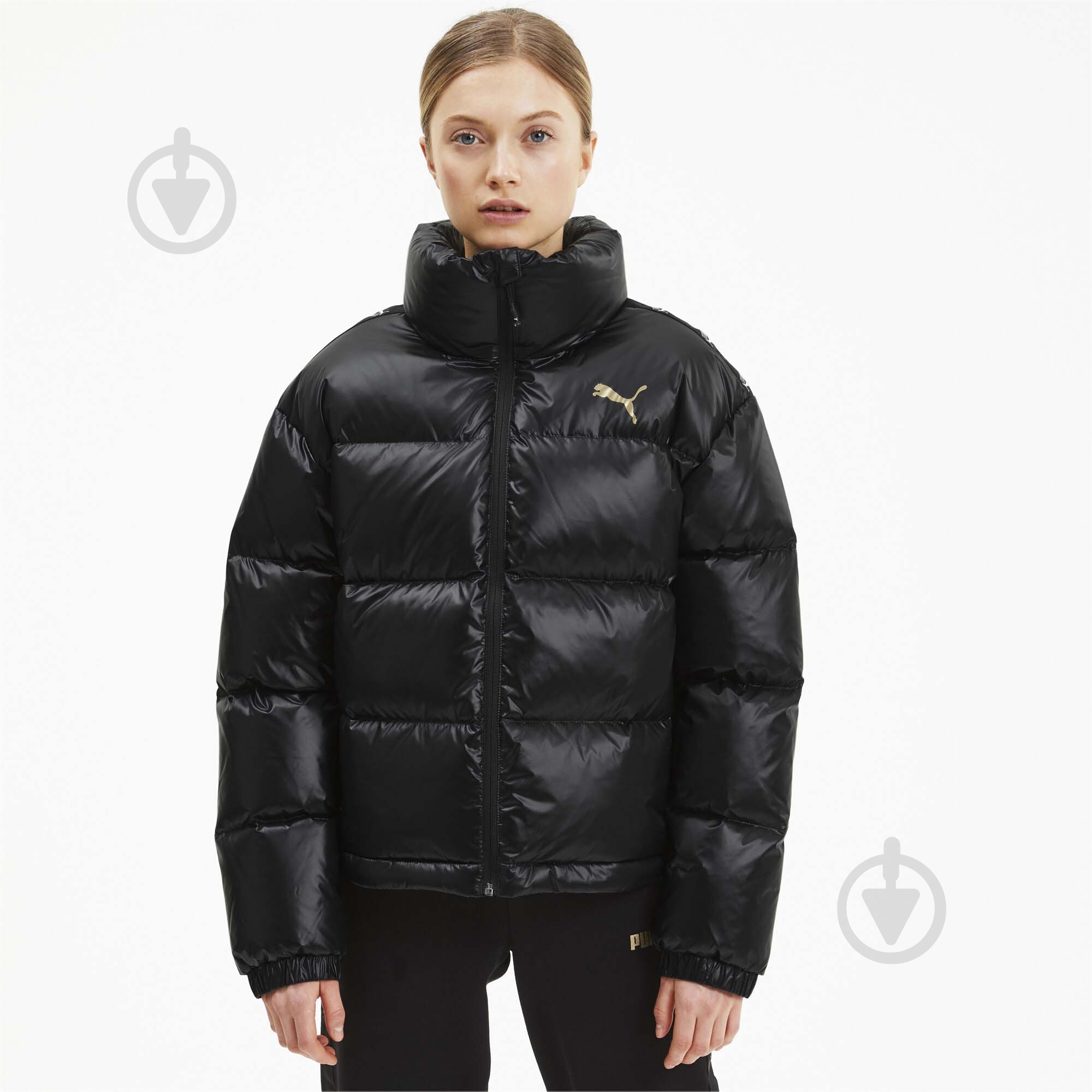 Пуховик Puma SHINE DOWN JACKET PUMA BLACK 58222001 р.S розовый - фото 3 Пуховик Puma SHINE DOWN JACKET PUMA BLACK 58222001 р.S розовый - фото 3