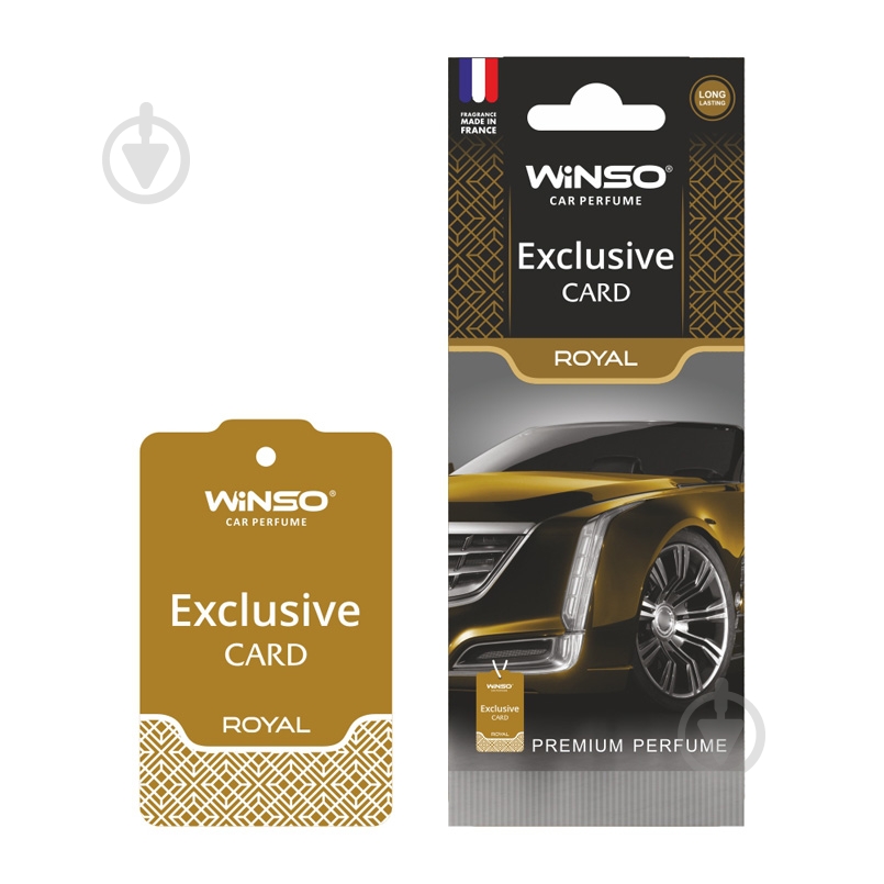 Ароматизатор подвесной WINSO Exclusive Royal 533160 15 мл - фото 1