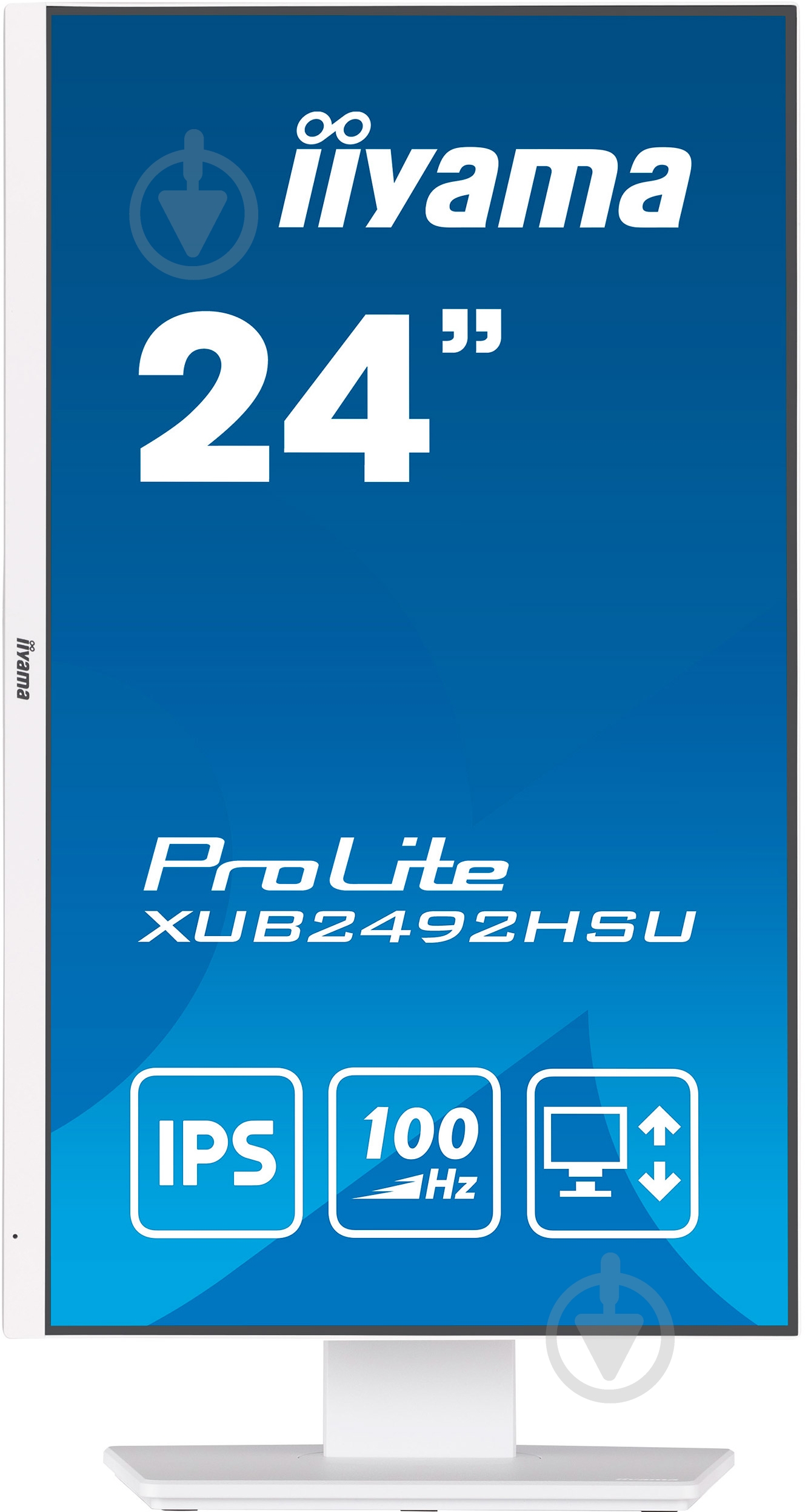 Монітор Iiyama ProLite 23,8" (XUB2492HSU-W6) - фото 4 Монітор Iiyama ProLite 23,8" (XUB2492HSU-W6) - фото 4
