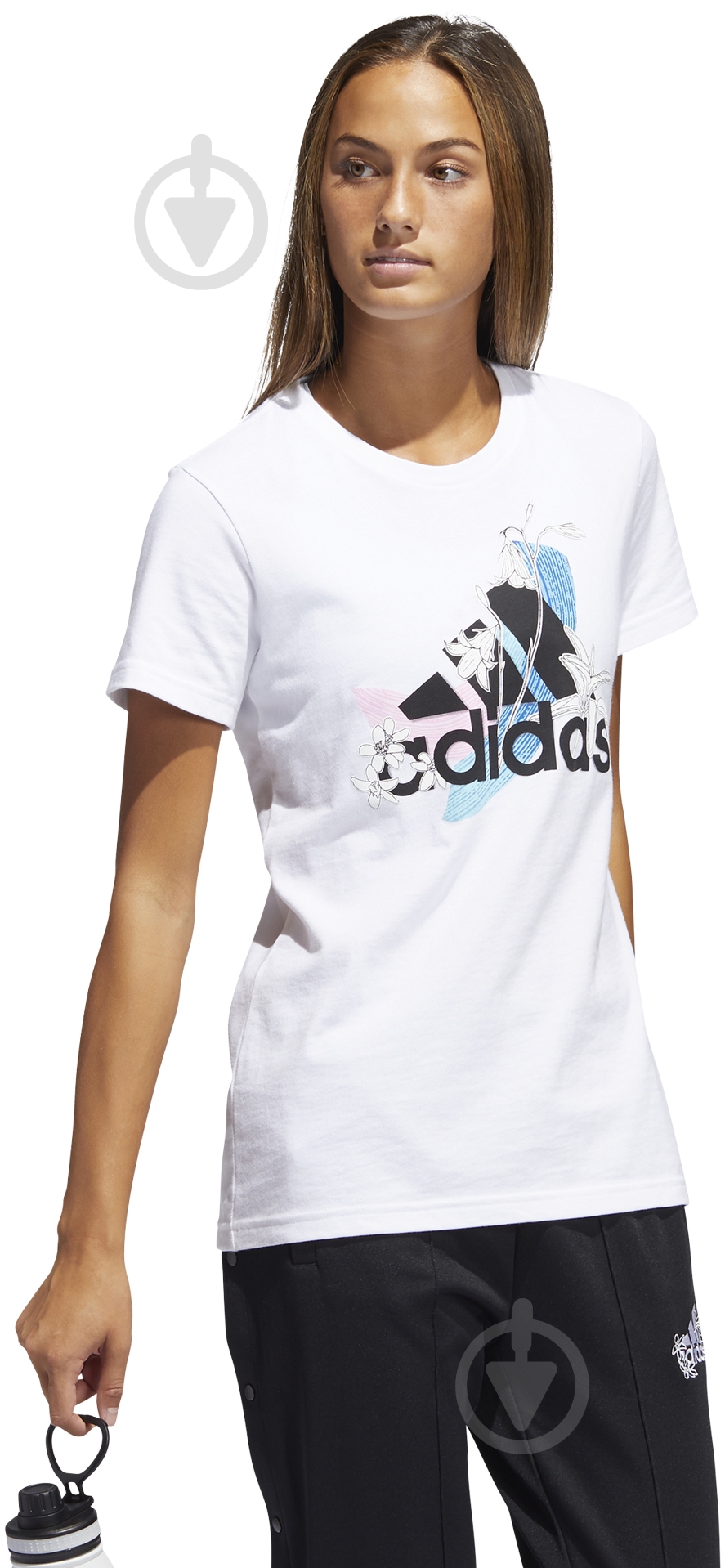 Футболка Adidas NINI GFX TEE GN9151 р.S білий - фото 6