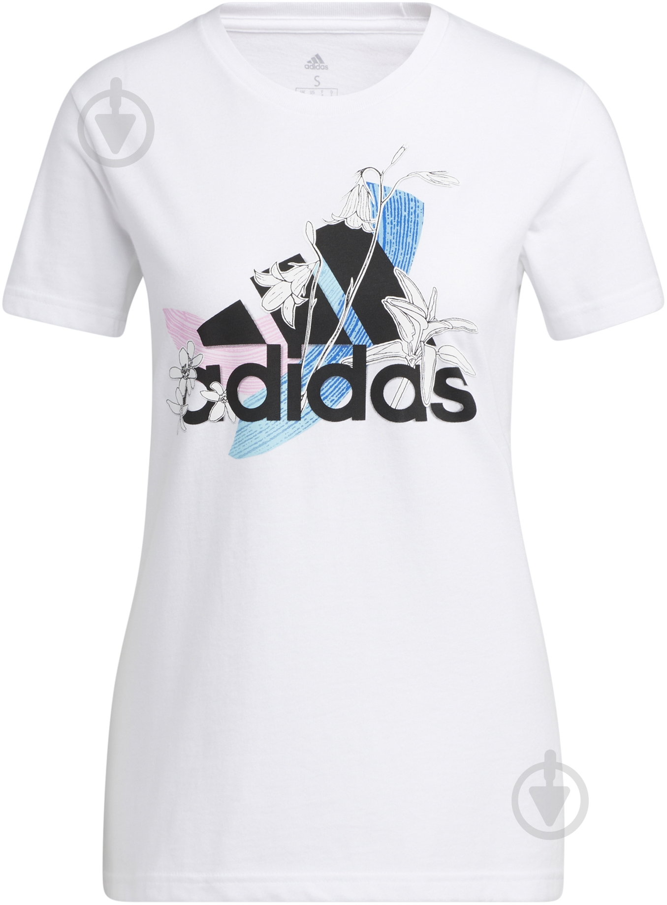 Футболка Adidas NINI GFX TEE GN9151 р.S білий - фото 7
