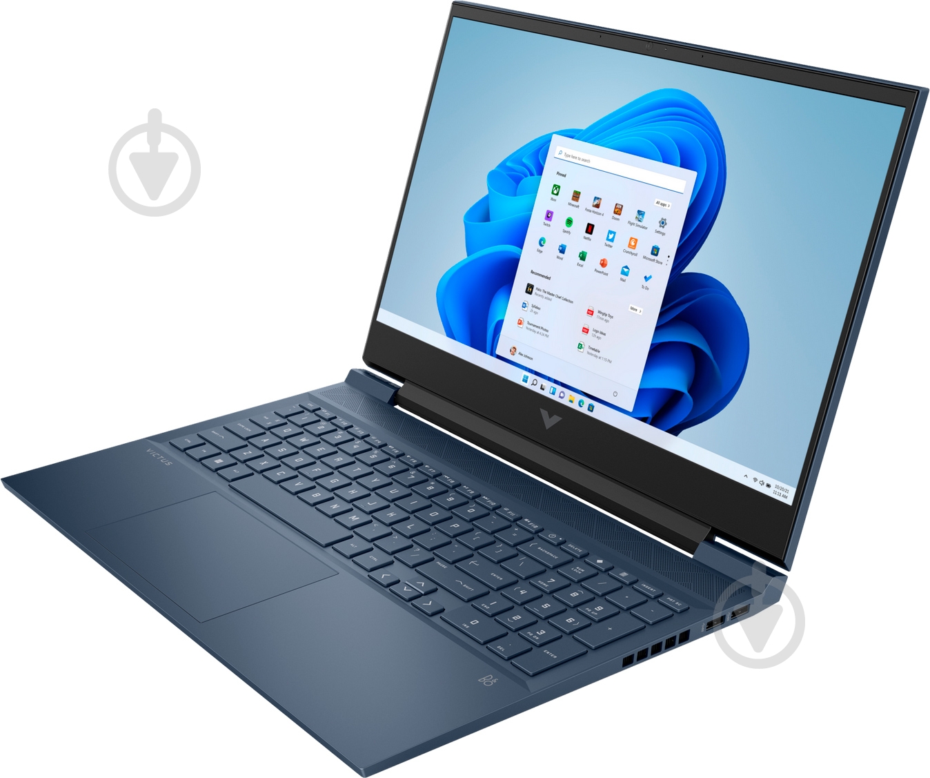 Ноутбук HP Victus 16-d1044ua 16,1" (826P2EA) performance blue - фото 2 Ноутбук HP Victus 16-d1044ua 16,1" (826P2EA) performance blue - фото 2