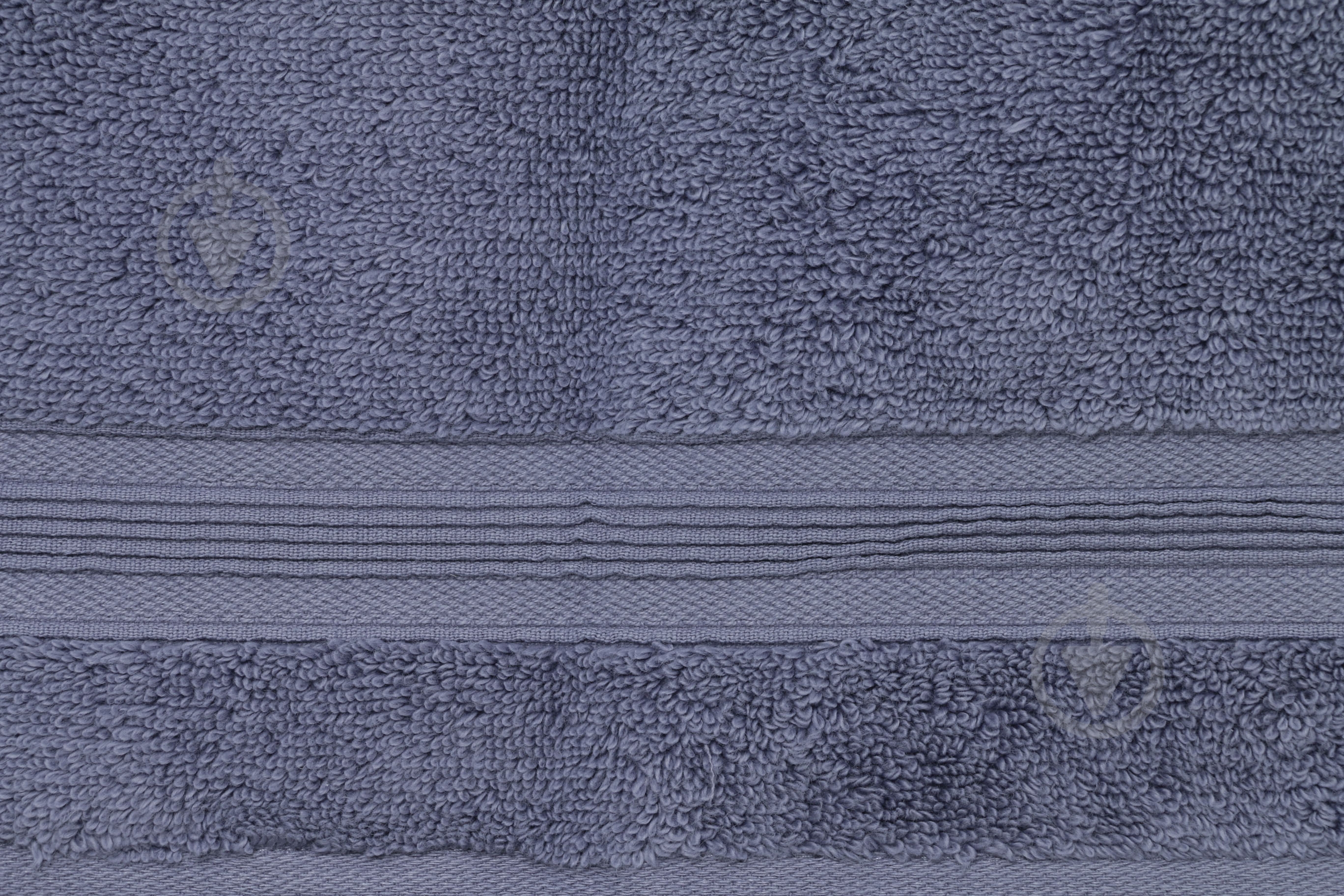 Полотенце 30x50 см серо-фиолетовый ABC - фото 2