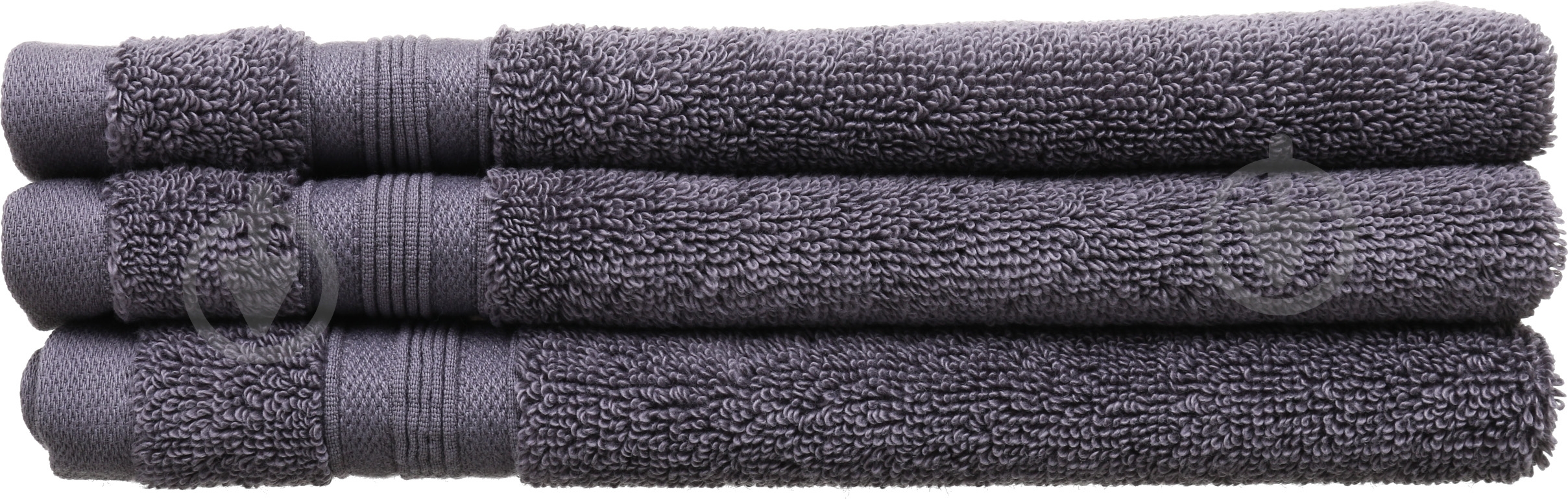 Полотенце 30x50 см антрацит ABC - фото 1