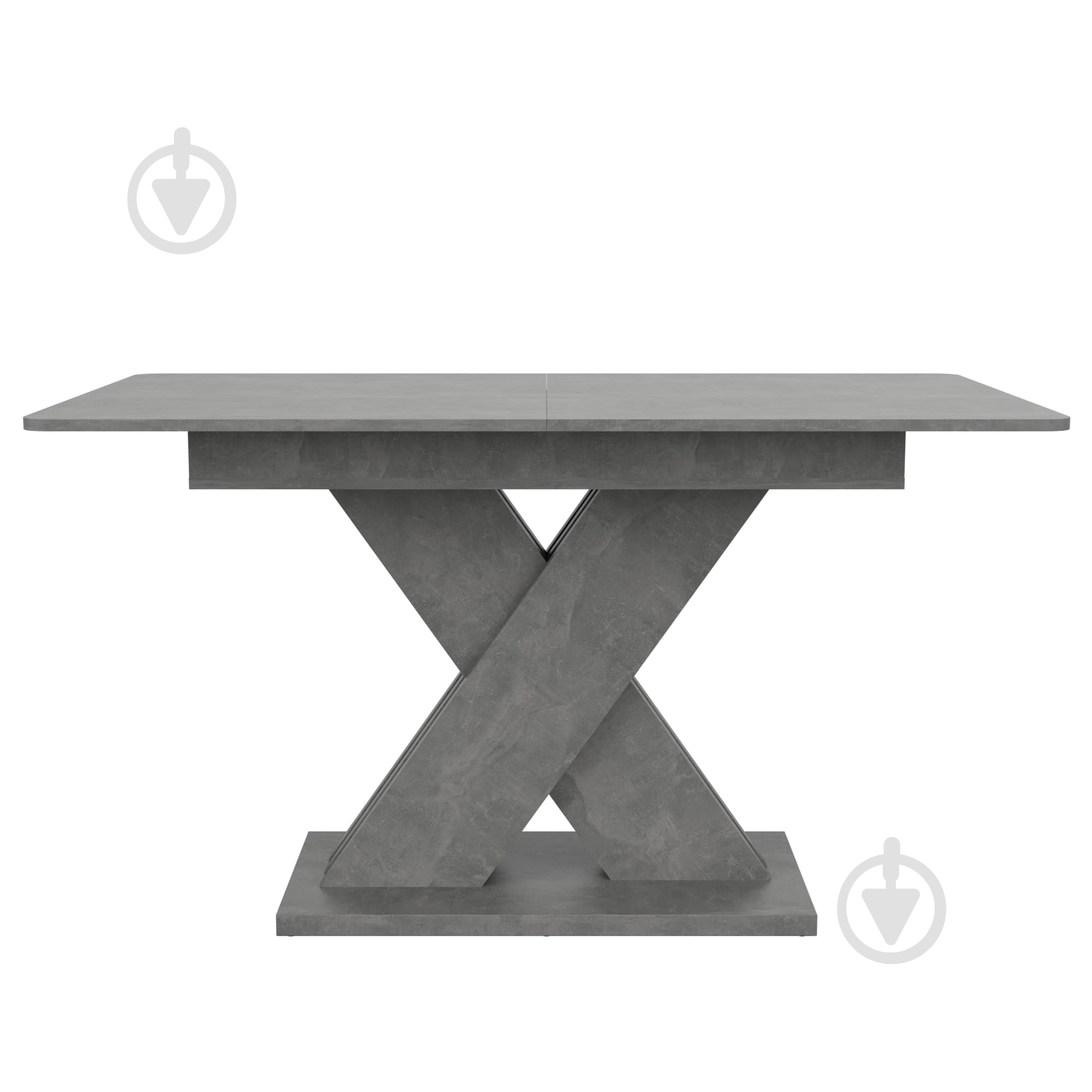 Стіл обідній KS Wood Віто 1400(1800)x800x784мм бетон - фото 3