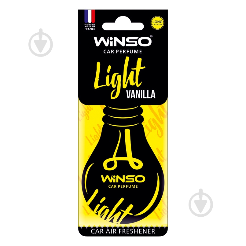 Ароматизатор подвесной WINSO Light Vanilla 533090 15 мл - фото 1 Ароматизатор подвесной WINSO Light Vanilla 533090 15 мл - фото 1