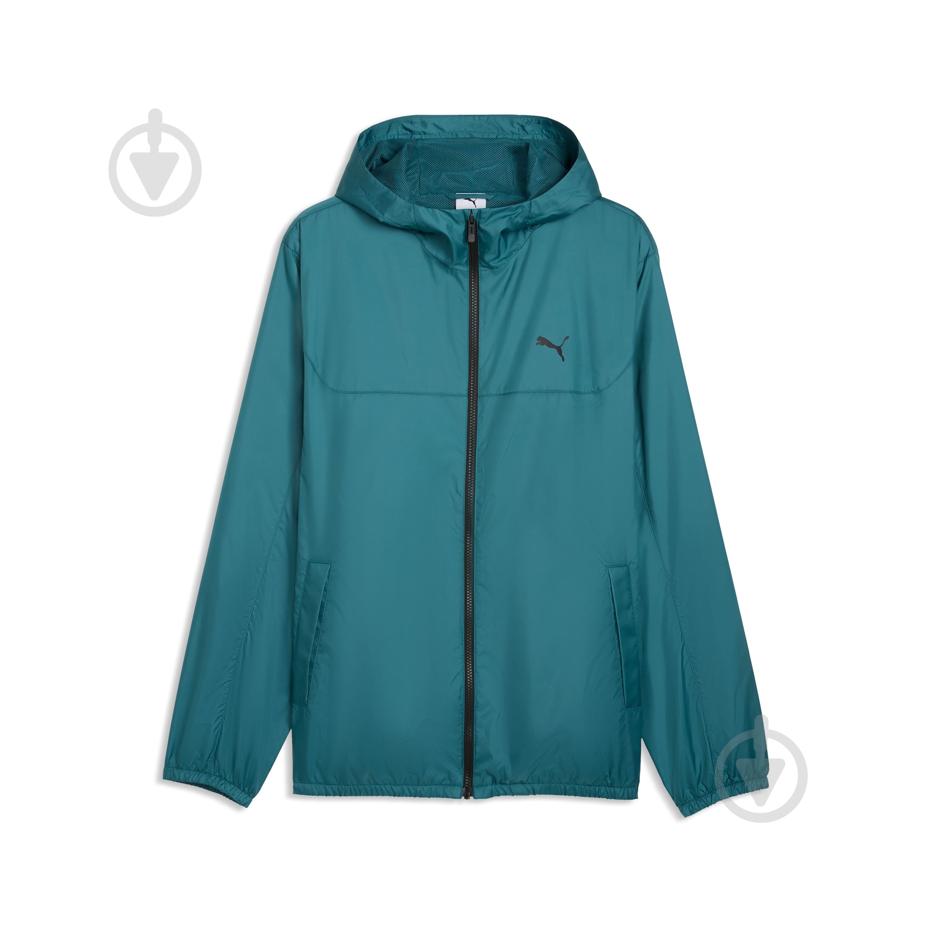 Вітрівка чоловіча Puma Ess Regular Windbreaker 68462541 р.S зелена - фото 1