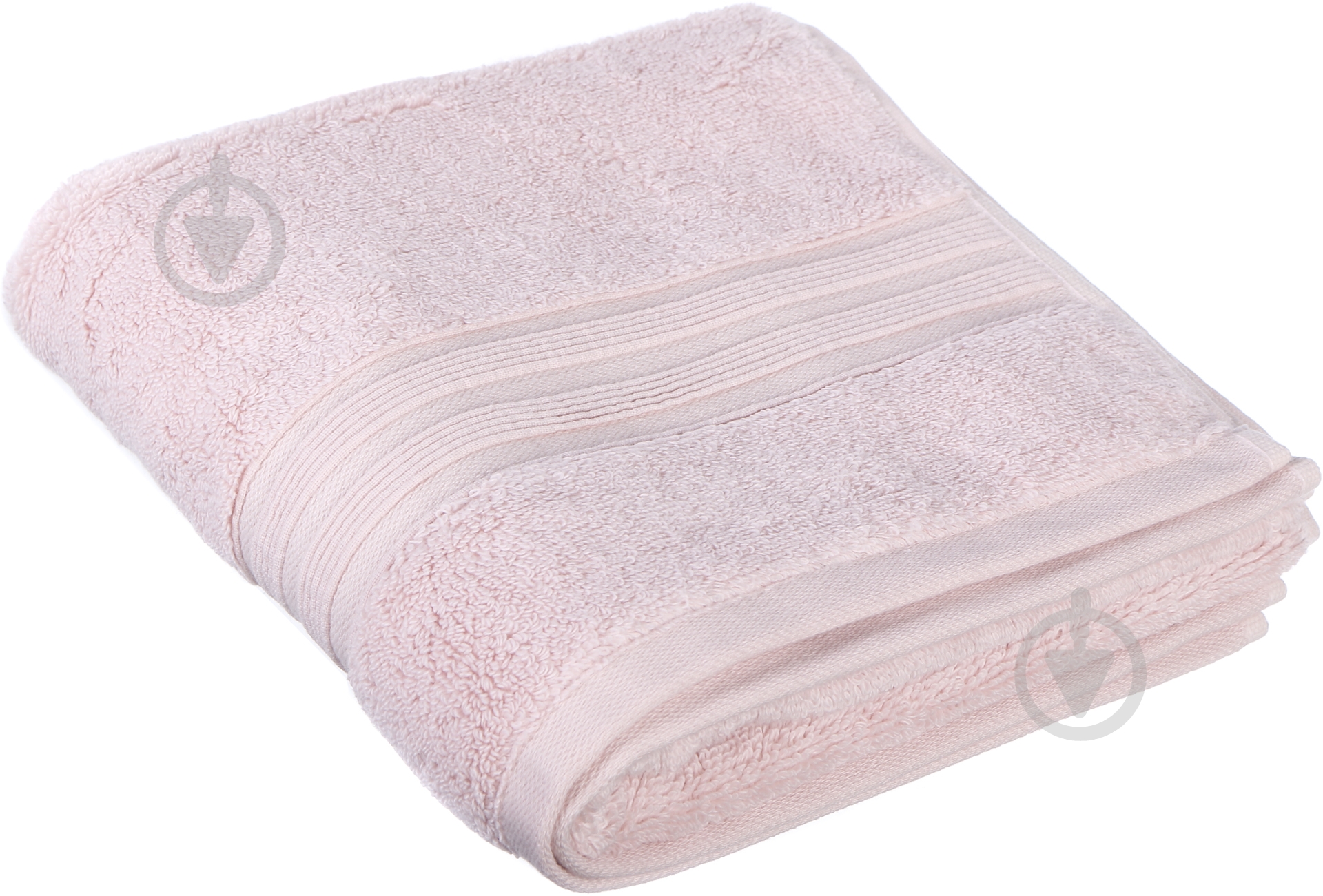 Полотенце 50x90 см пудровый ABC - фото 1