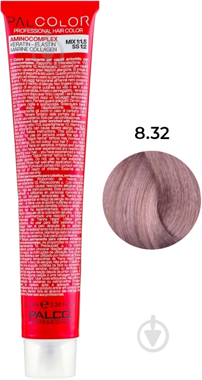 Крем-краска PALCO № 8.4 блонд светлый медь - фото 1 Крем-краска PALCO № 8.4 блонд светлый медь - фото 1