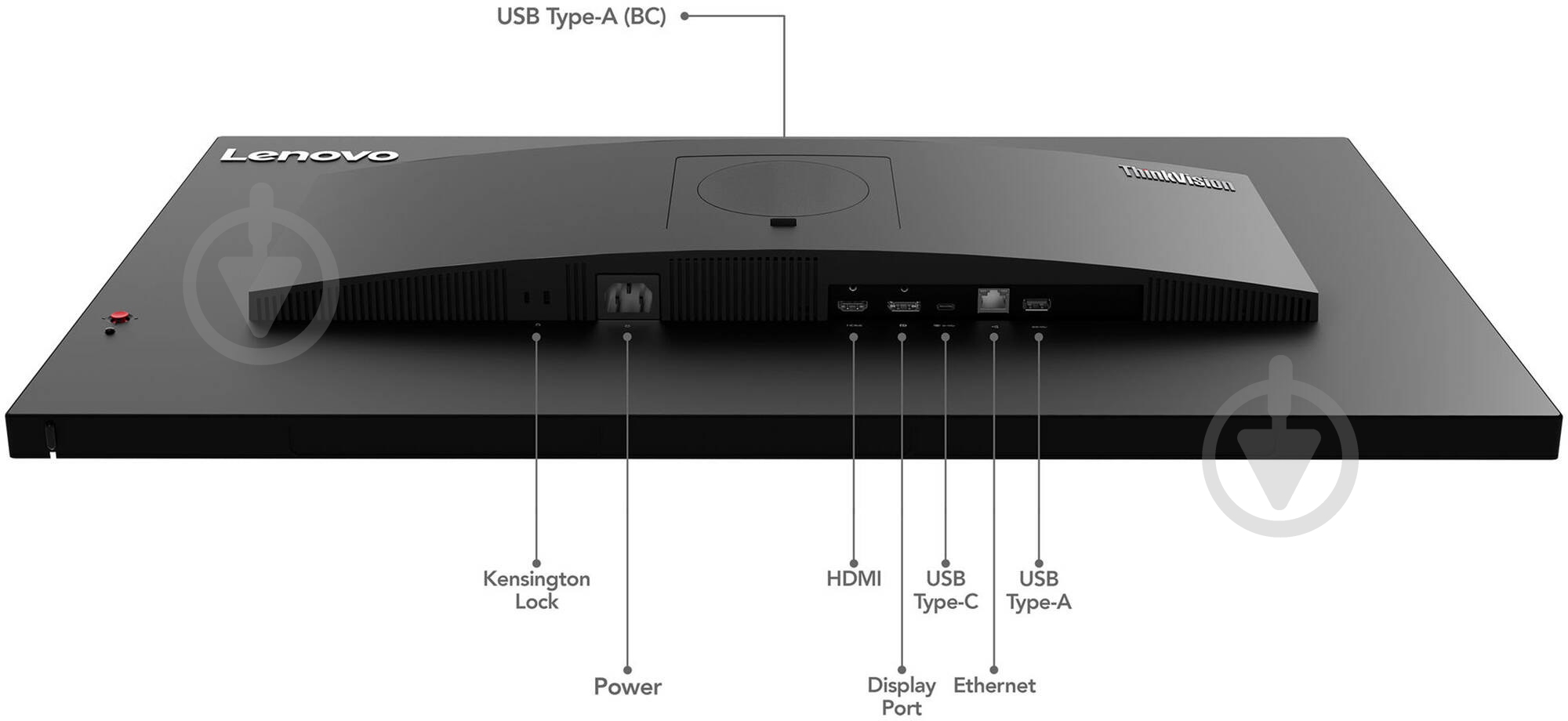 Монитор Lenovo ThinkVision T32h-30 31,5" (63D3GAT1UA) - фото 8