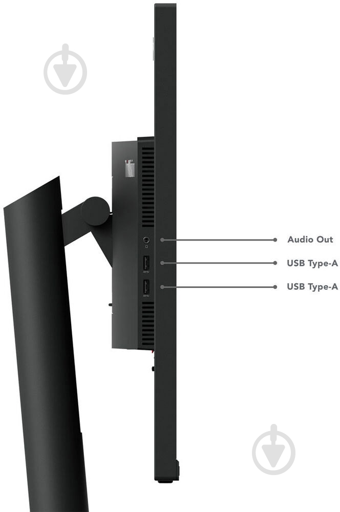 Монитор Lenovo ThinkVision T32h-30 31,5" (63D3GAT1UA) - фото 9