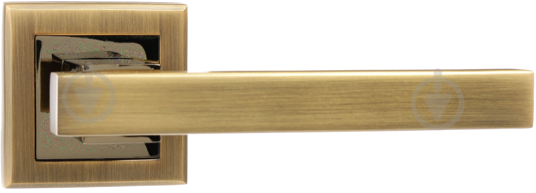 Ручка на розетке MVM Z-1290 матовая бронза/полированная бронза - фото 3 Ручка на розетке MVM Z-1290 матовая бронза/полированная бронза - фото 3