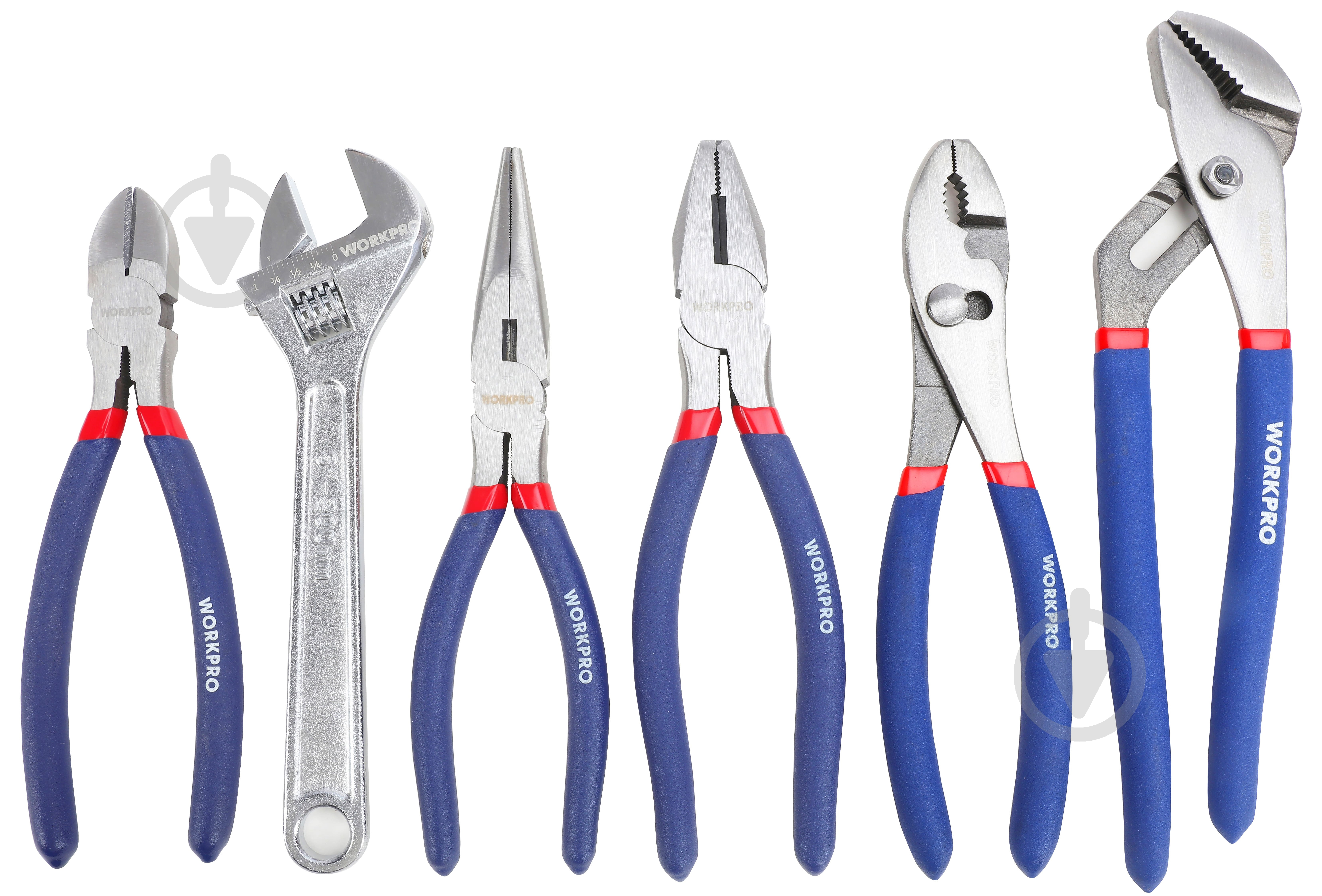 Набор ручного инструмента WORKPRO 6 шт. W001314 - фото 1 Набор ручного инструмента WORKPRO 6 шт. W001314 - фото 1