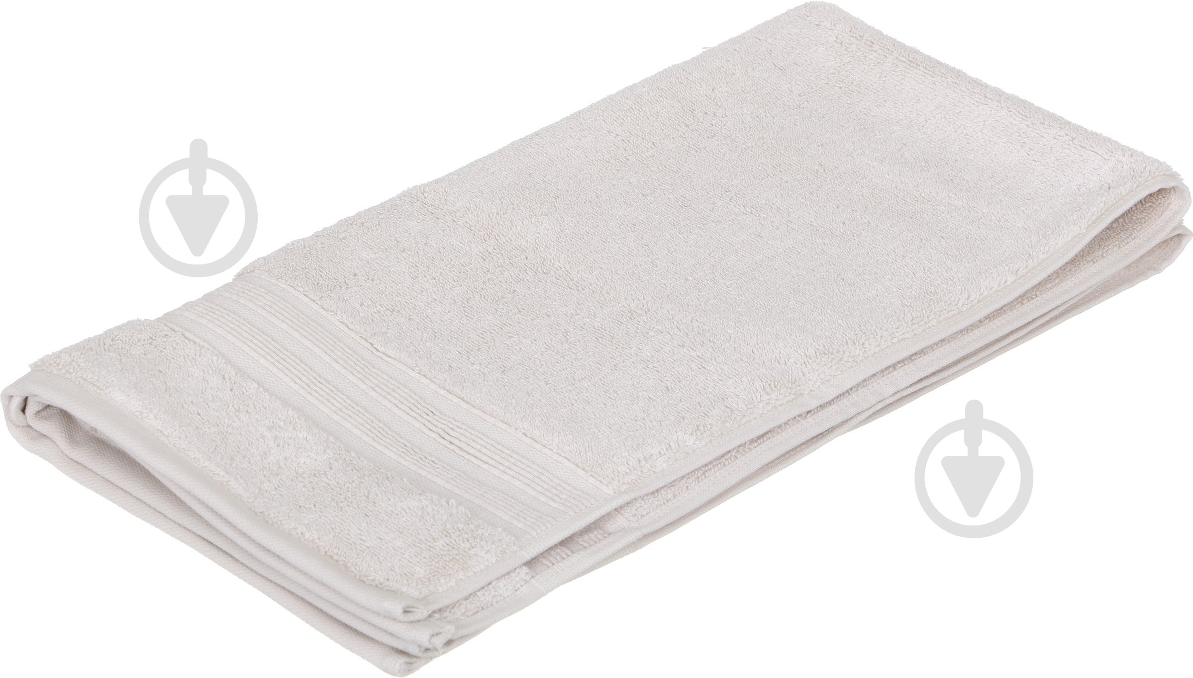 Полотенце 50x90 см молочный ABC - фото 1