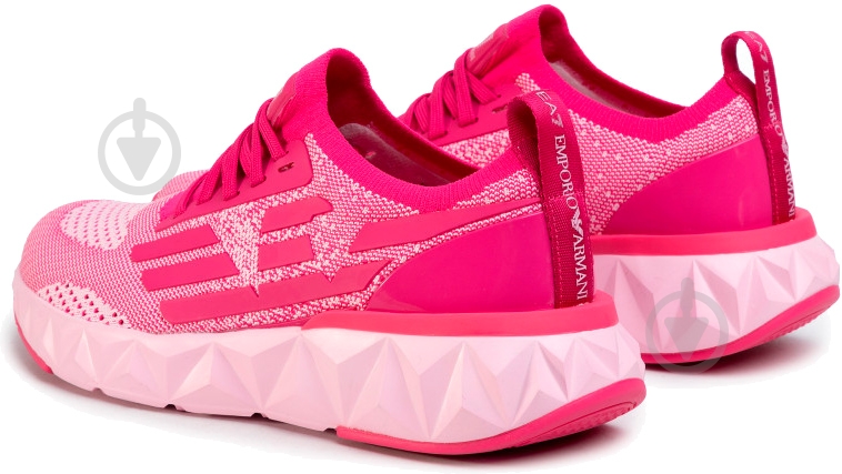 Кроссовки женские демисезонные EA7 Woven sneaker X8X048-XK113-M531 р.38 розовые - фото 3