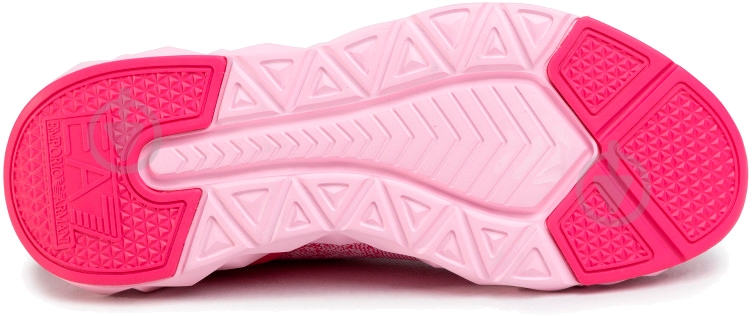 Кроссовки женские демисезонные EA7 Woven sneaker X8X048-XK113-M531 р.38 розовые - фото 4