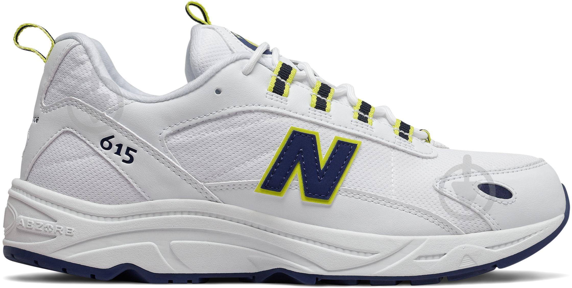 Кросівки чоловічі демісезонні New Balance ML615DA ML615DA р.46,5 білі - фото 1