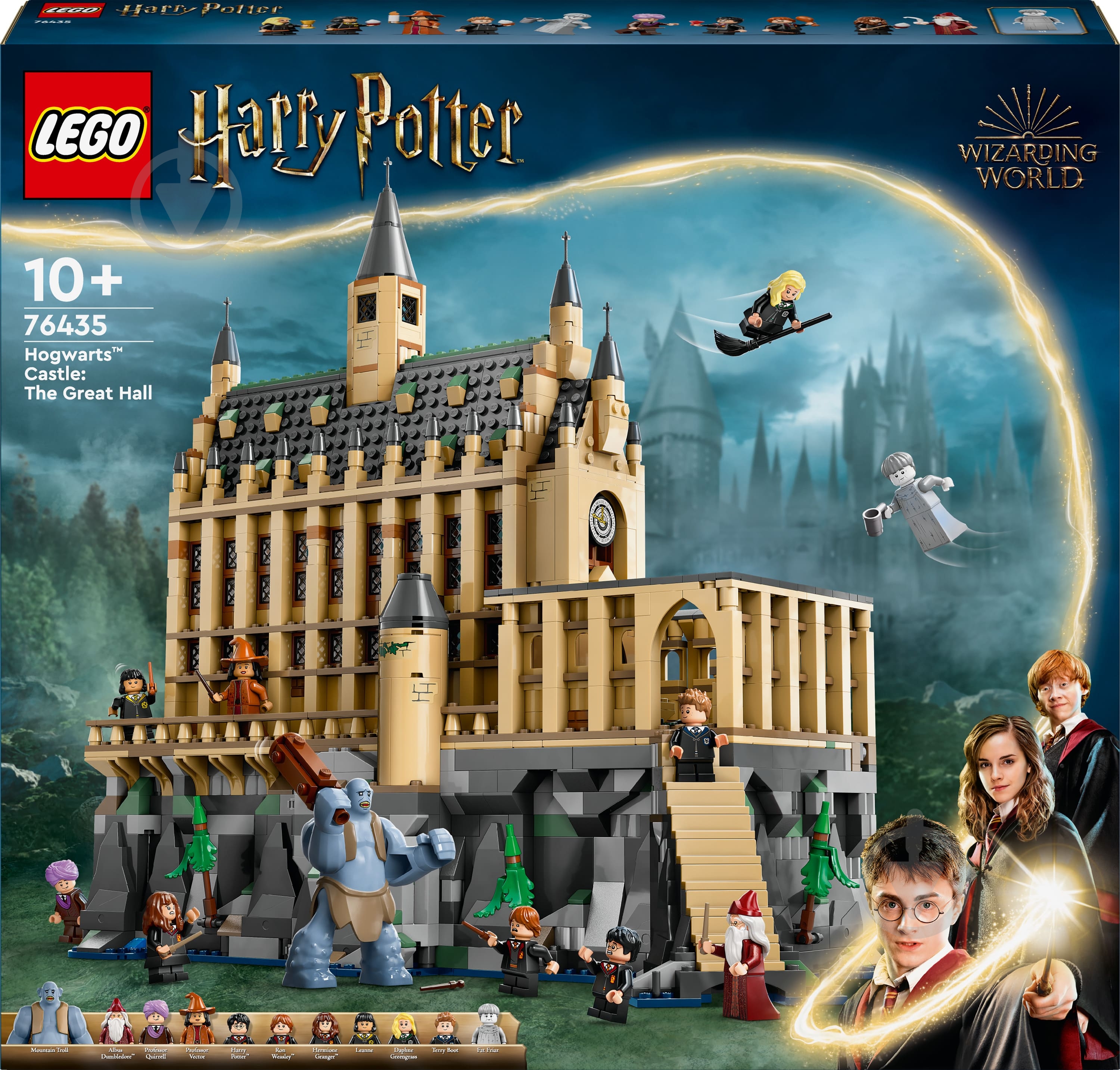 ᐉ Конструктор LEGO Harry Potter Замок Гоґвортс: Велика зала 76435