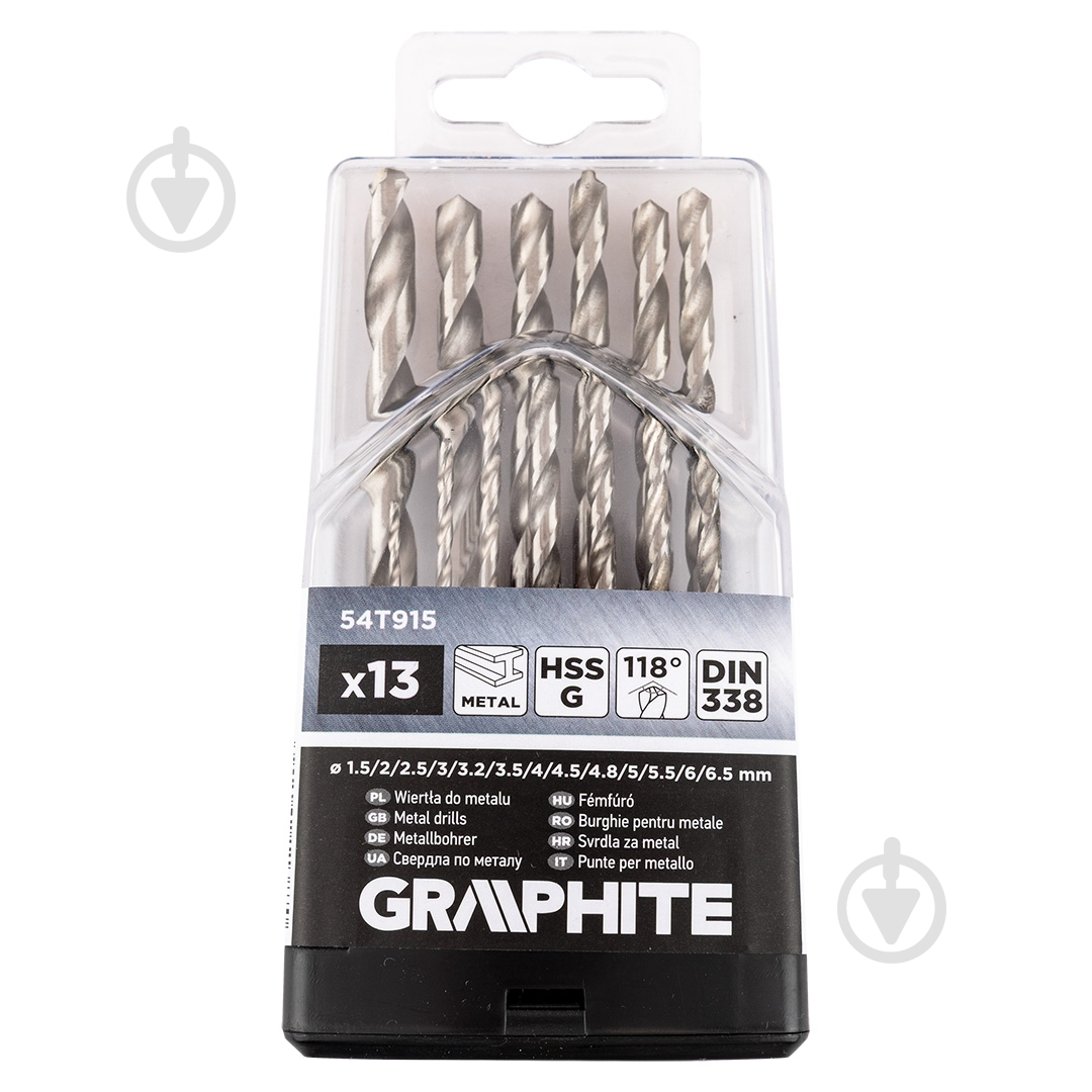 Набор GRAPHITE 13 шт. 54T915 - фото 1