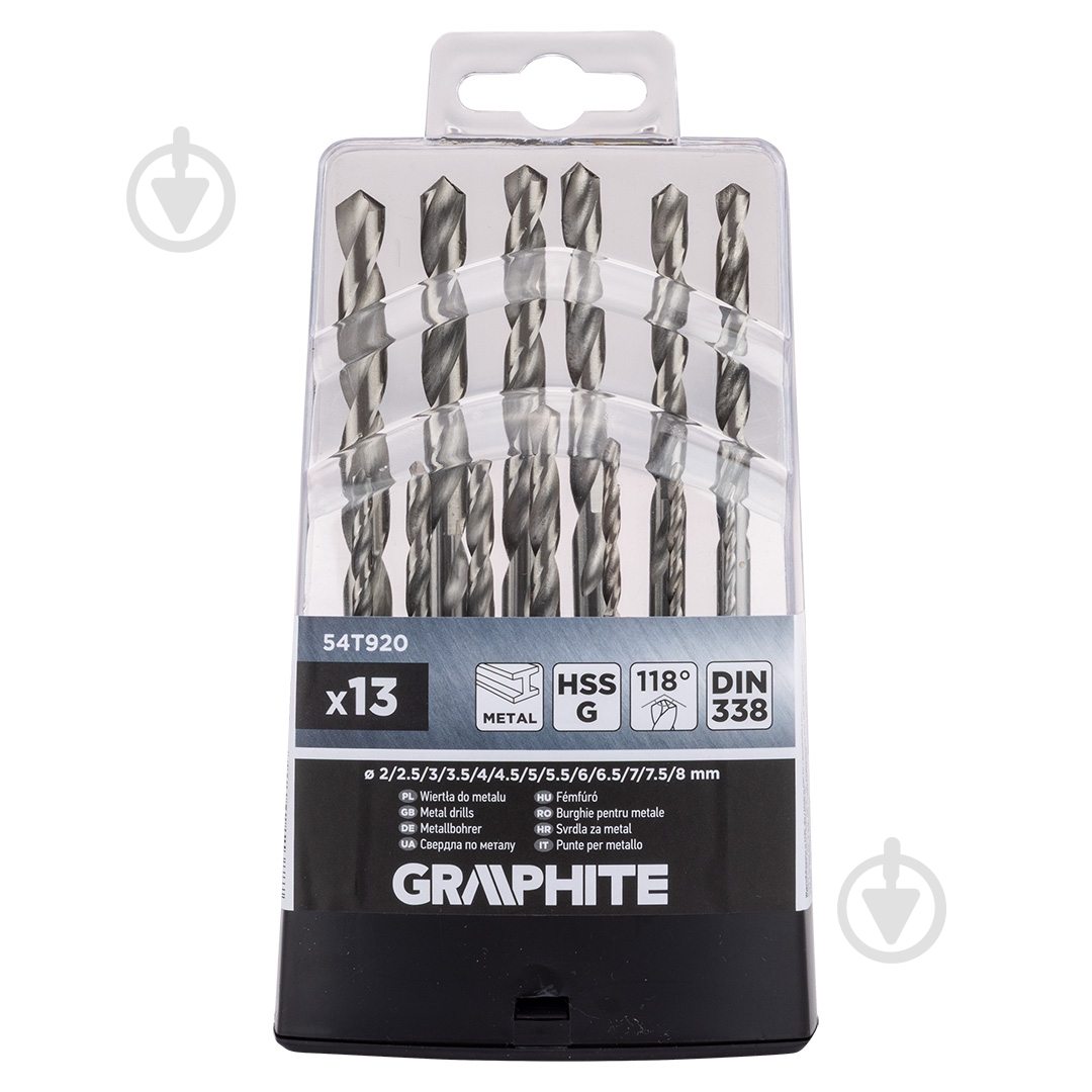 Набор GRAPHITE 13 шт. 54T920 - фото 1
