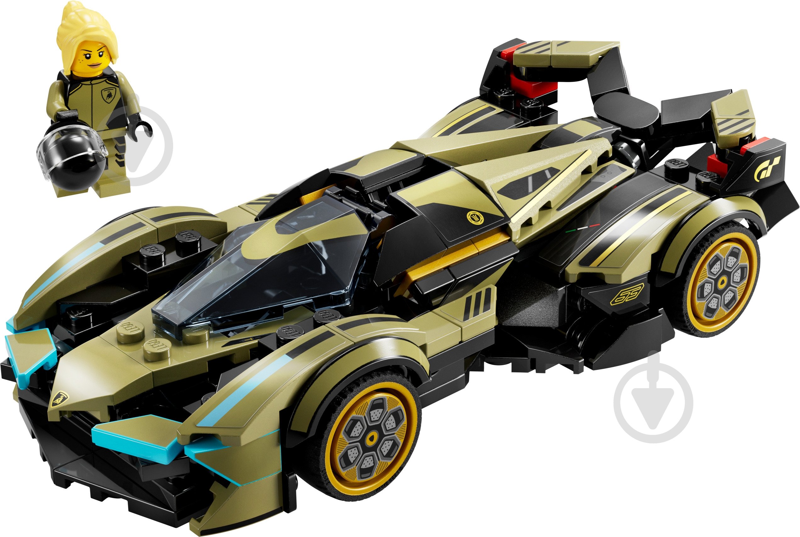 Конструктор LEGO Speed Champions Суперкар Lamborghini Lambo V12 Vision GT 76923 - фото 3