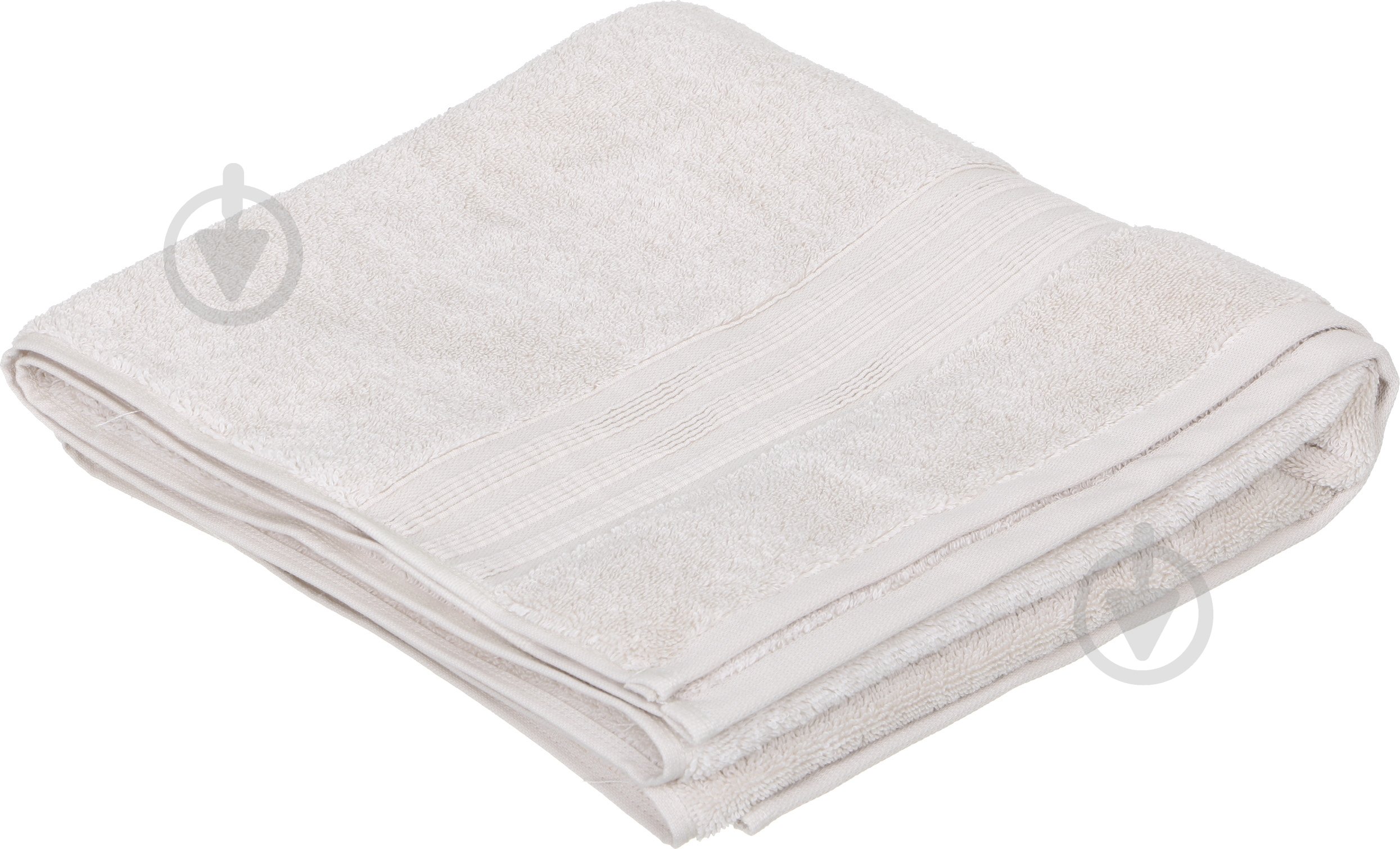 Полотенце 70x140 см молочный ABC - фото 1