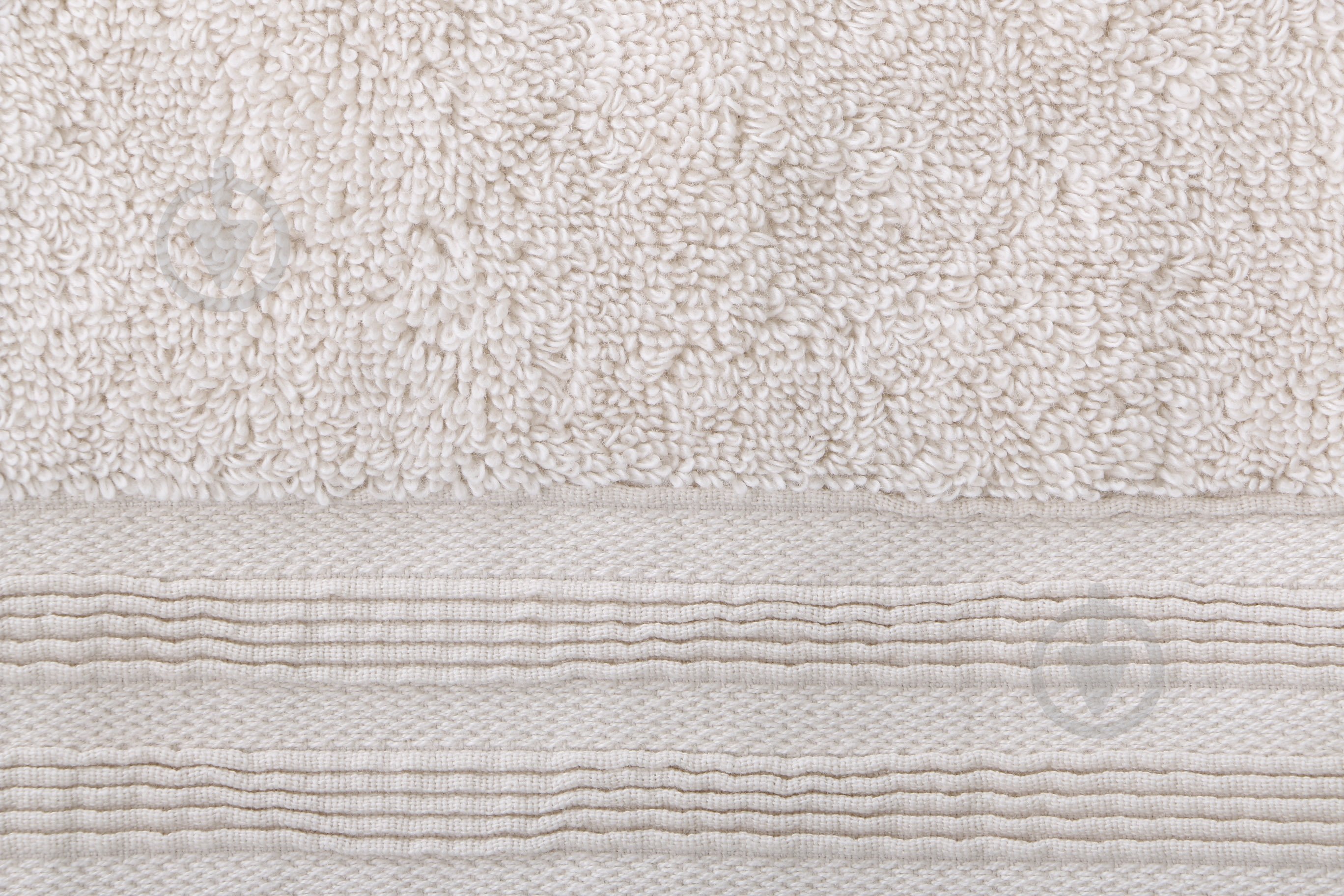 Полотенце 70x140 см молочный ABC - фото 2