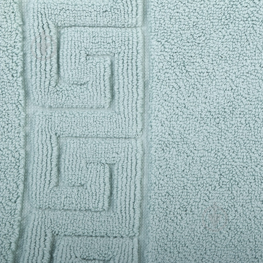 Коврик для ног ABC 60x85 см голубой - фото 2