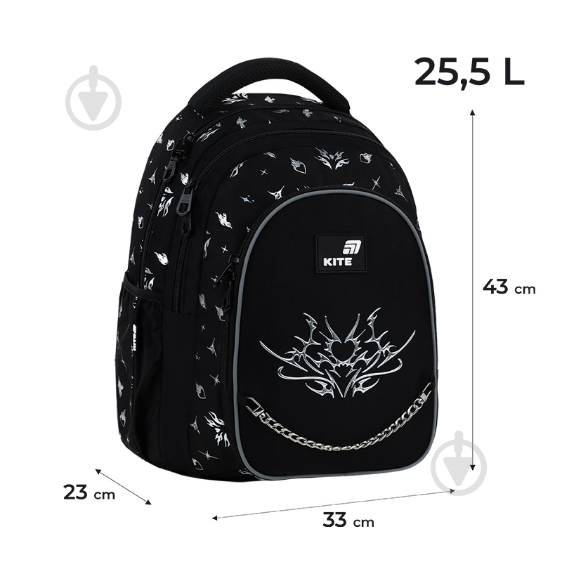 Рюкзак KITE Gothic Elegance K26-8001L - фото 2