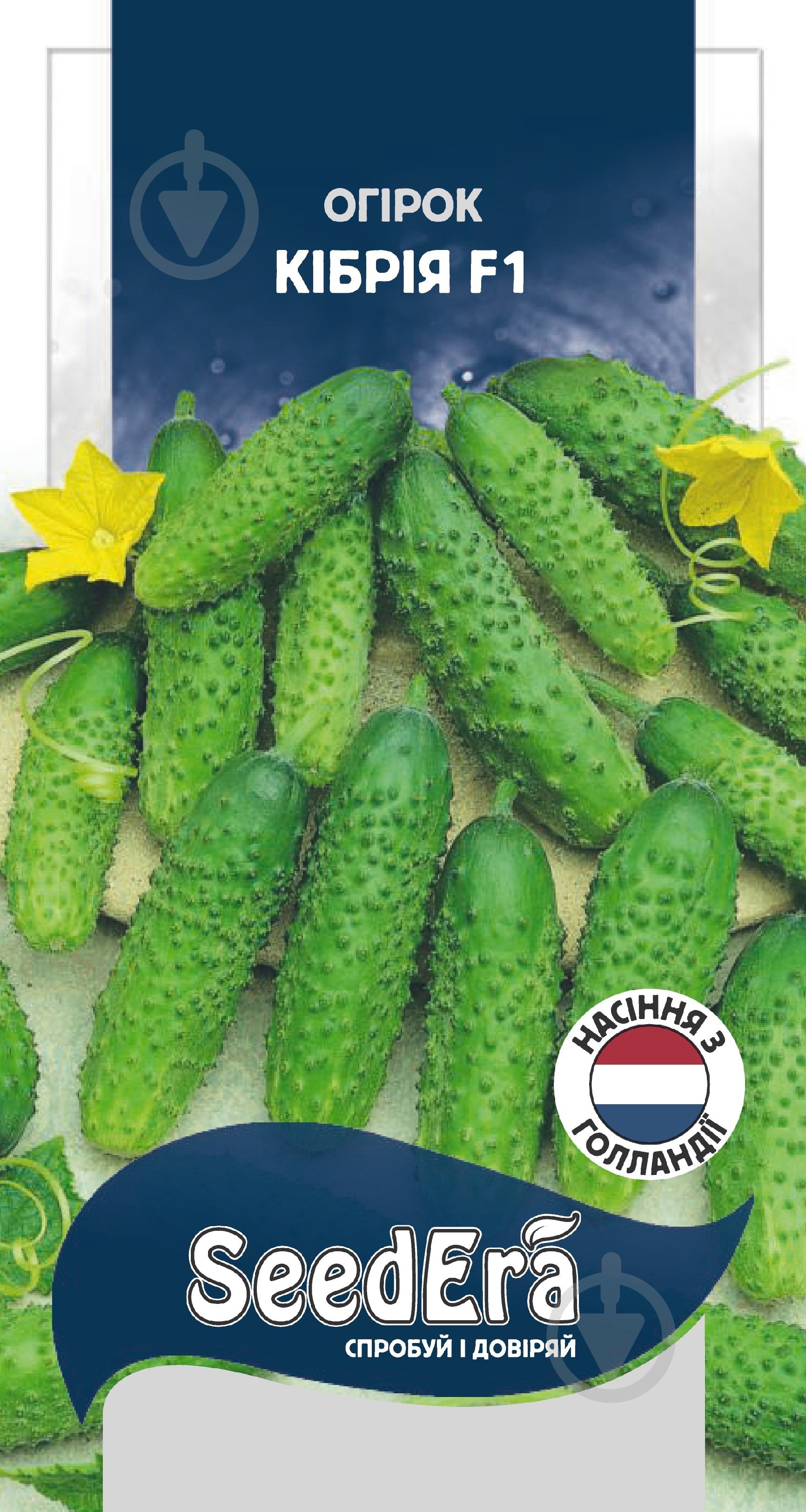 Насіння SeedEra огірок Кібрія F1 10 шт. (4823073726686) - фото 3