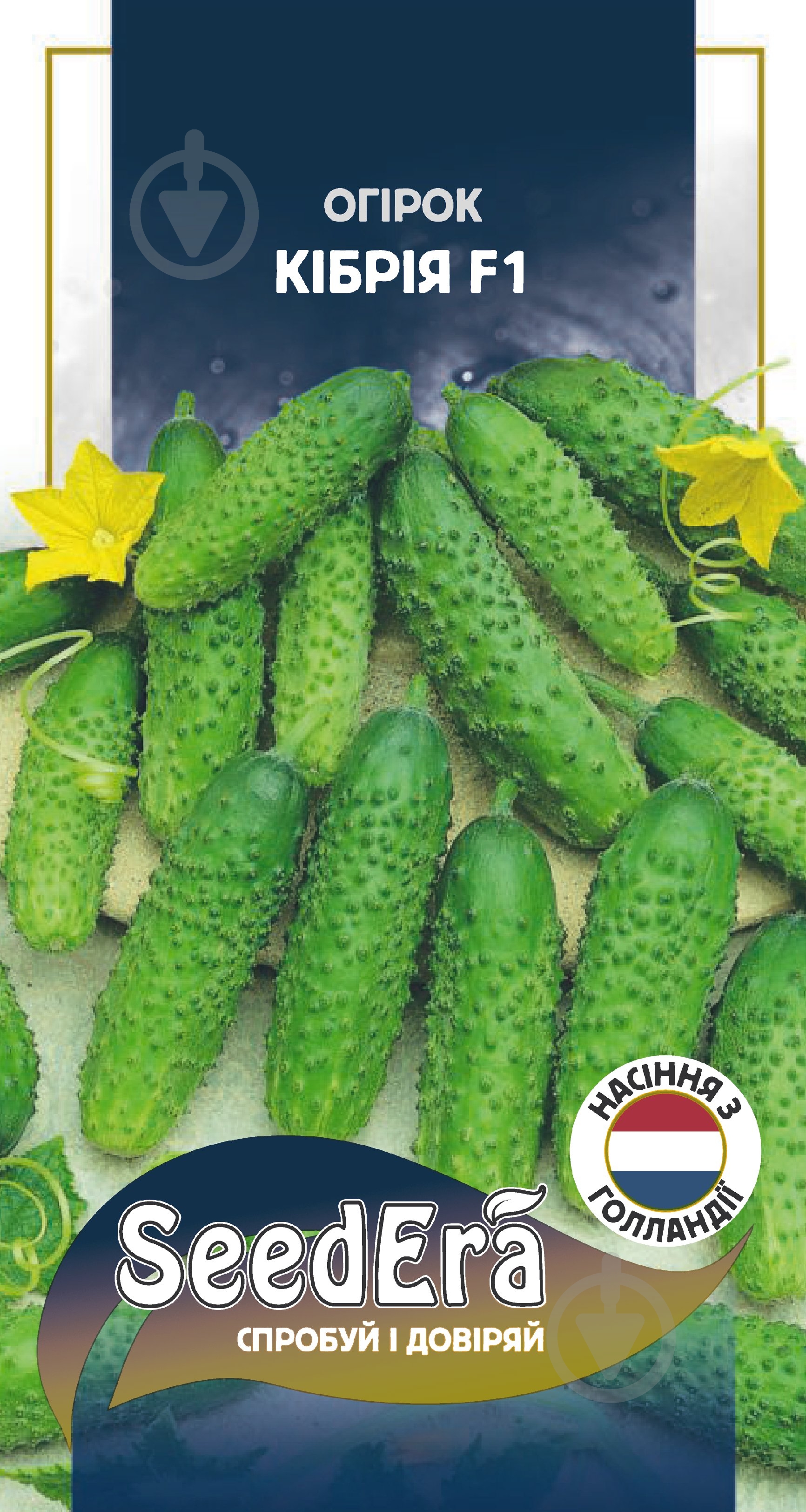 Насіння SeedEra огірок Кібрія F1 10 шт. (4823073726686) - фото 1