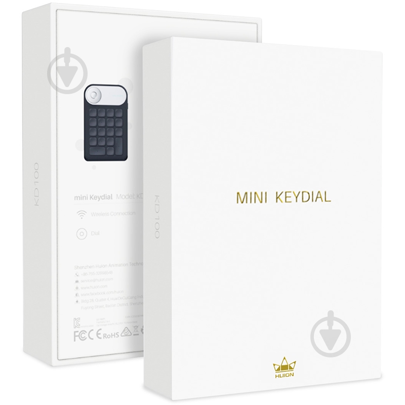 Мініклавіатура Huion KD100 KD100 black - фото 8