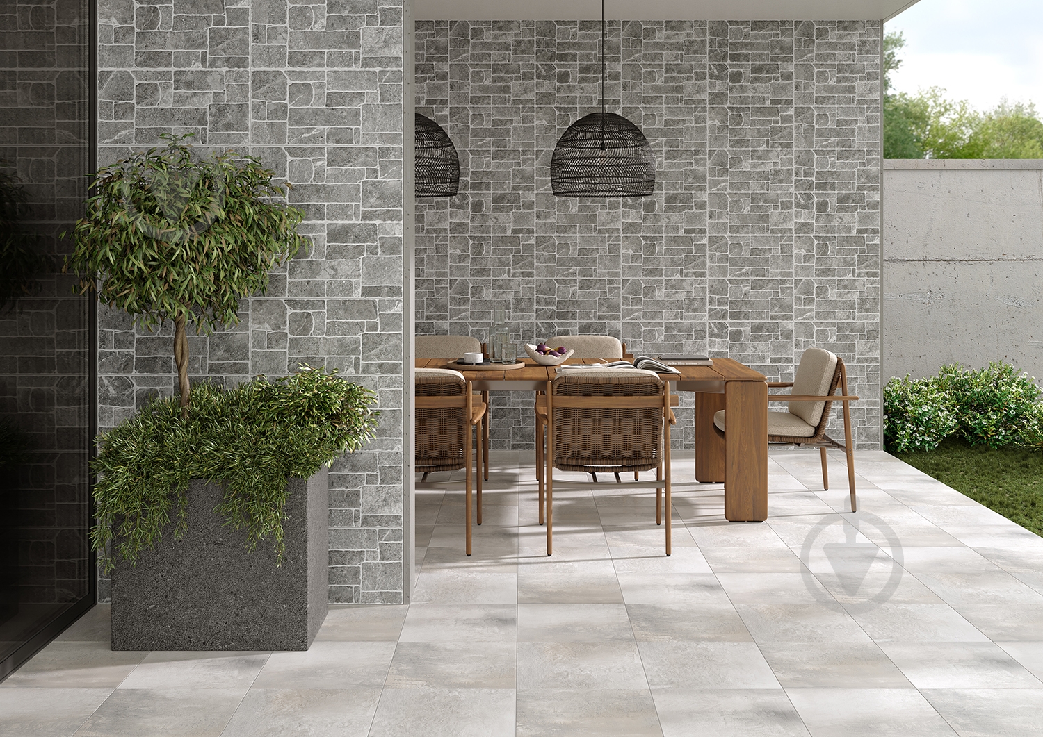 Плитка Cersanit RENZO GREY MATT 29,8X59,8 - фото 7