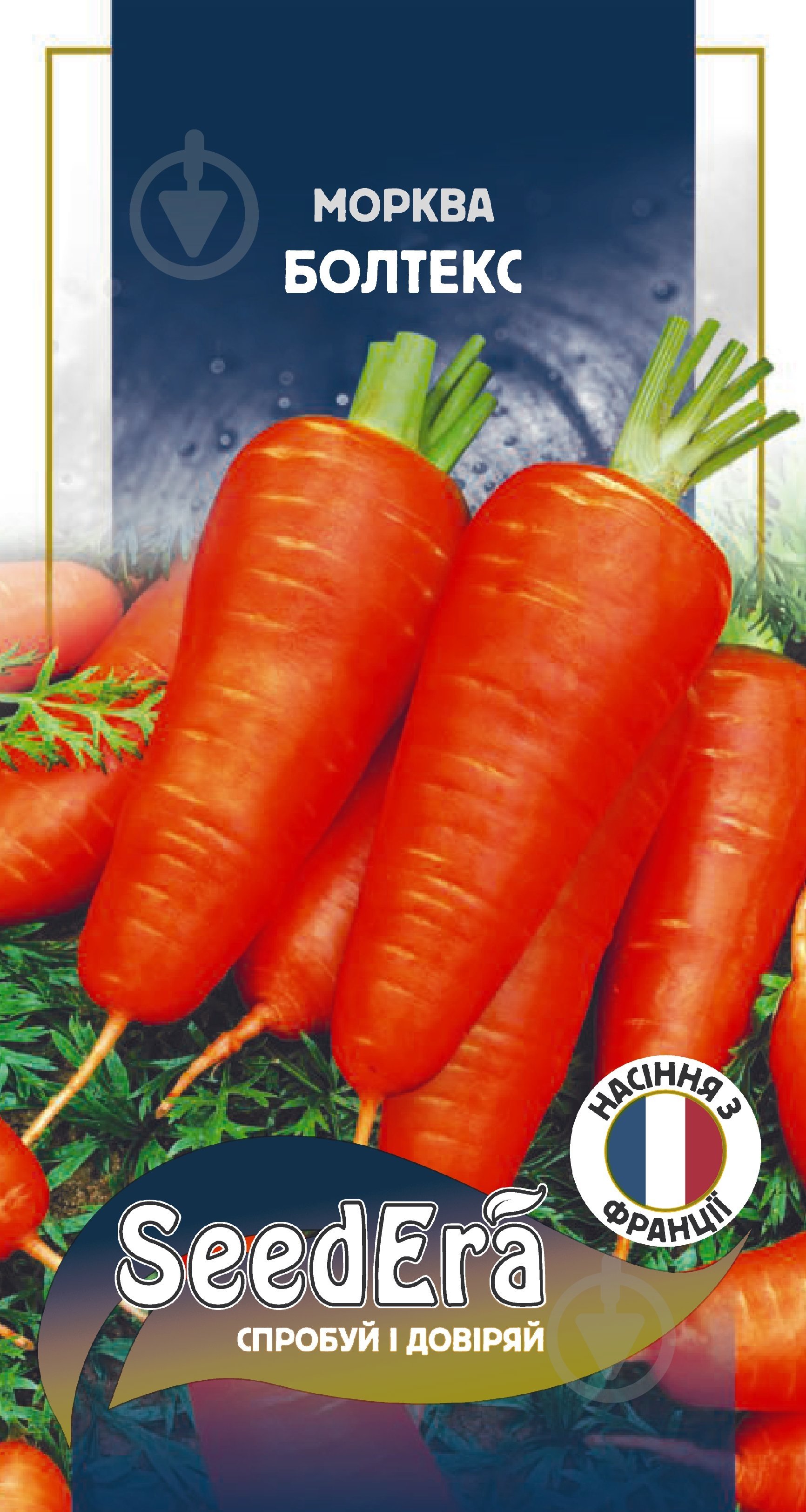 Семена SeedEra морковь Болтекс 2 г (4823073726471) - фото 1 Семена SeedEra морковь Болтекс 2 г (4823073726471) - фото 1