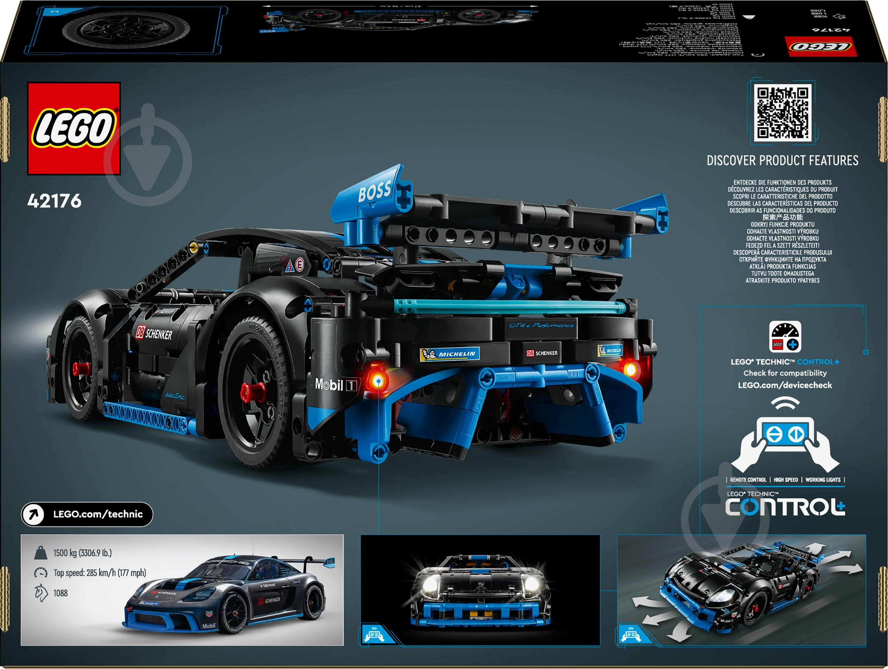 ᐉ Конструктор LEGO Technic Автомобиль для гонки Porsche GT4 e