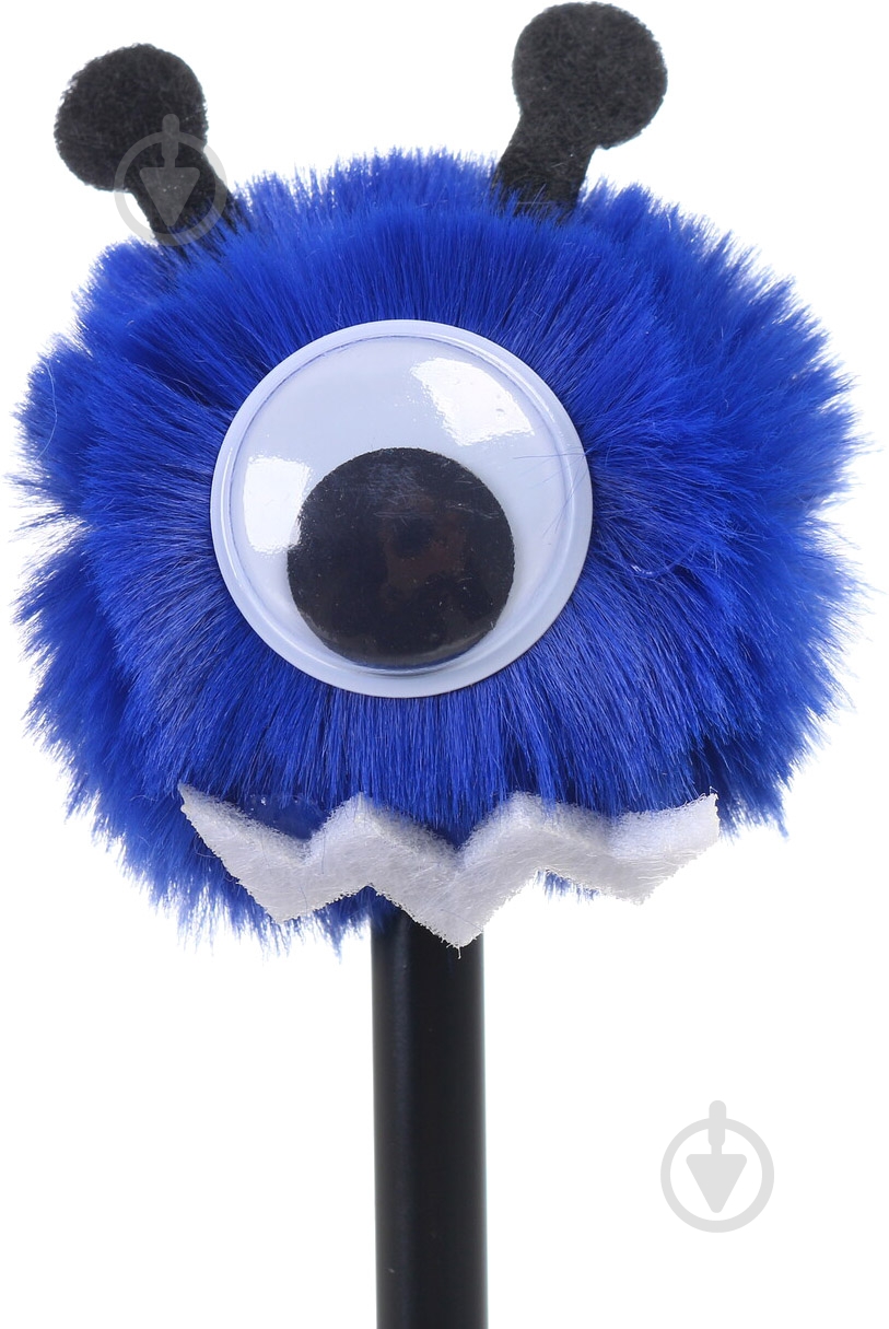 Ручка шариковая Страшка фиолетовая - фото 3