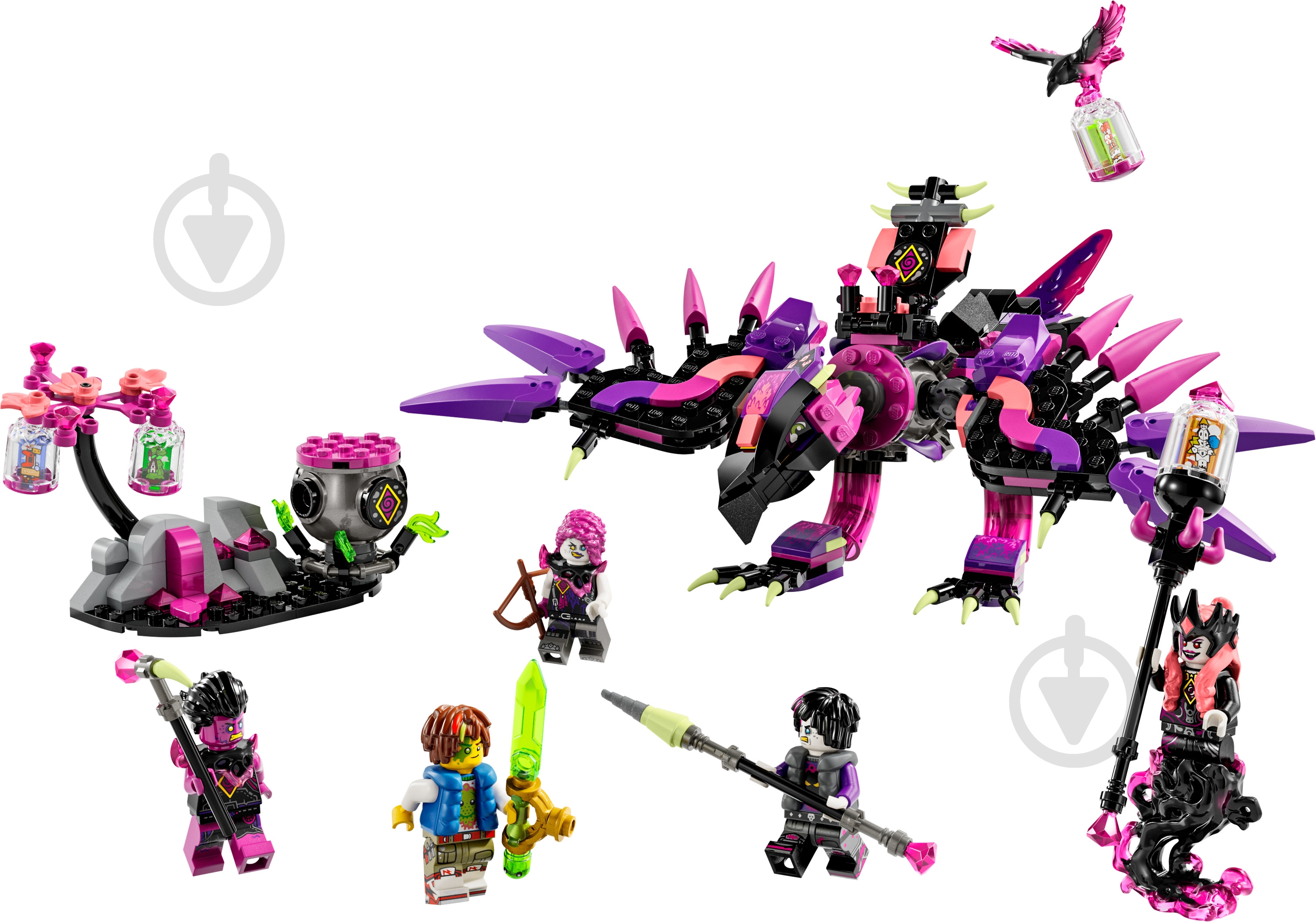 ᐉ Конструктор LEGO DREAMZzz Кошмарные существа Неведьмы 71483