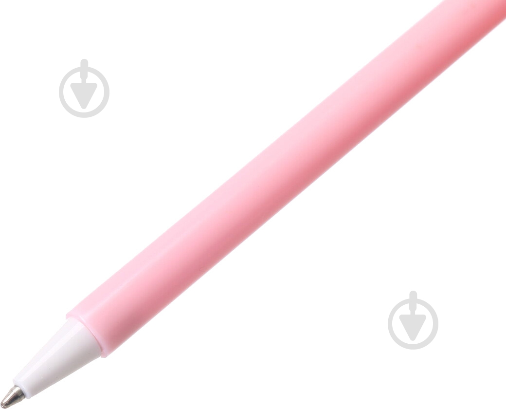 Ручка шариковая Страшка розовая - фото 4