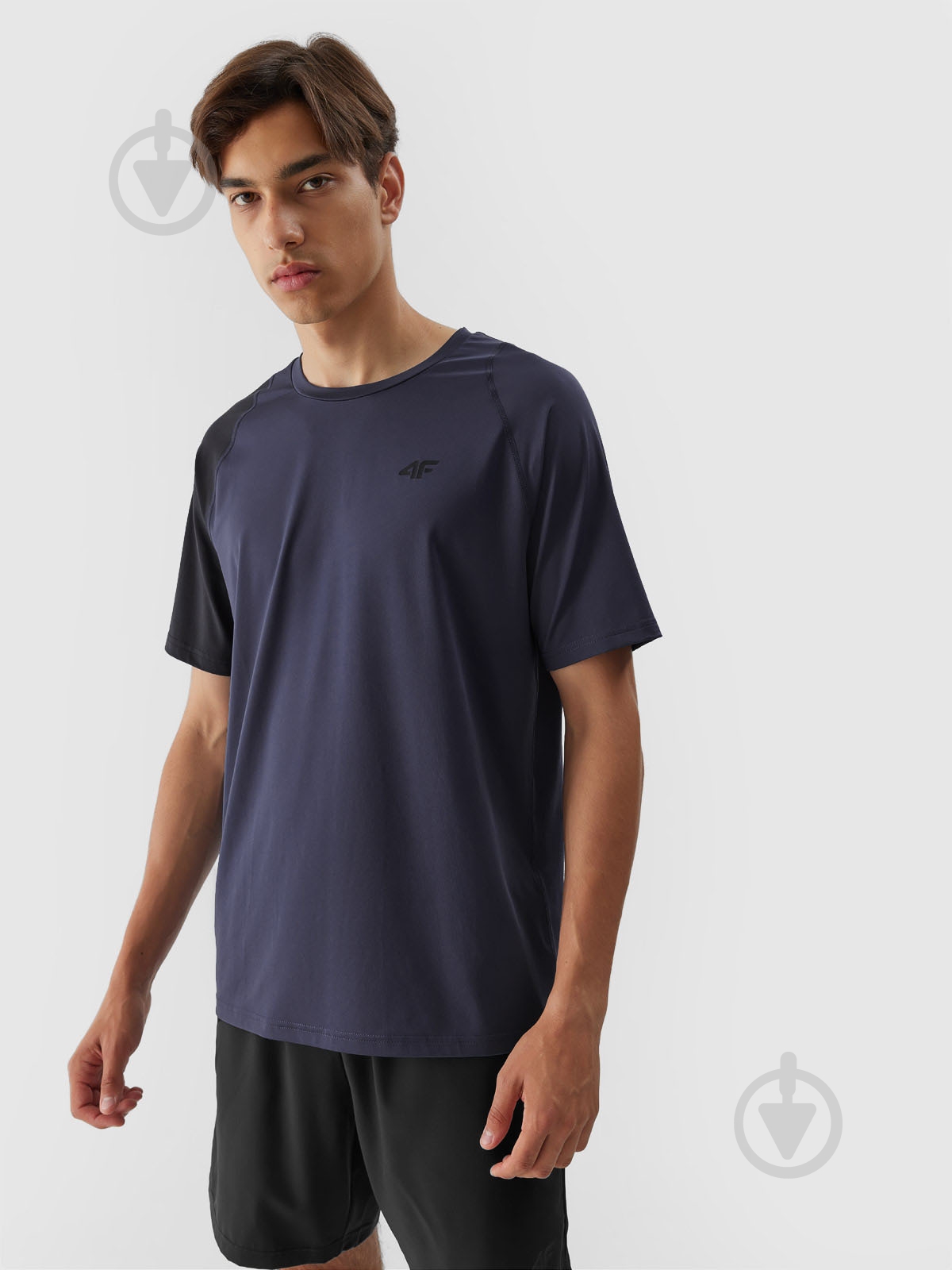 Футболка 4F TSHIRT FNK M452 4FAW23TFTSM452-32S р.L синий - фото 2