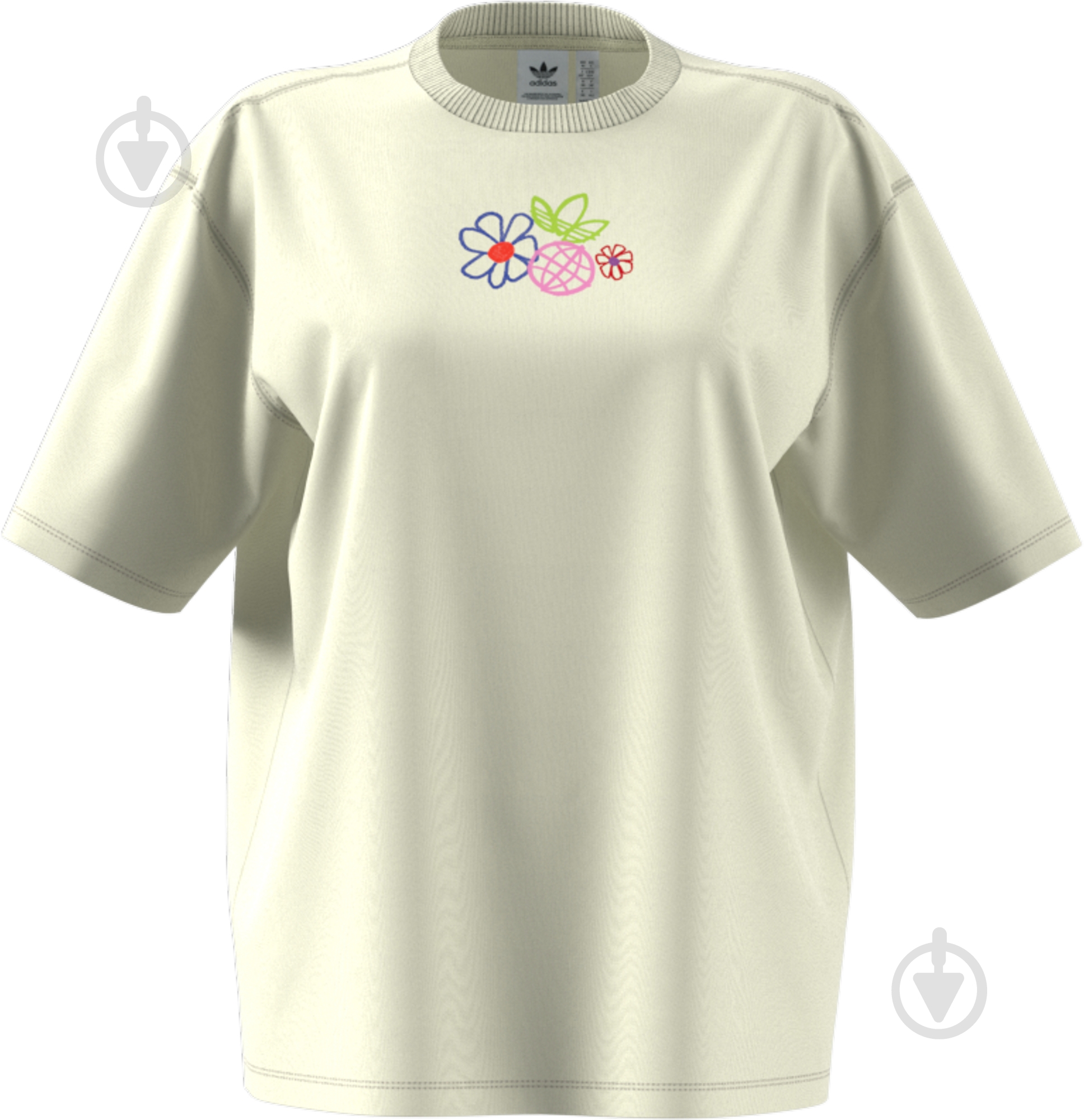 Футболка Adidas TEE GP3497 р.S белый - фото 3 Футболка Adidas TEE GP3497 р.S белый - фото 3