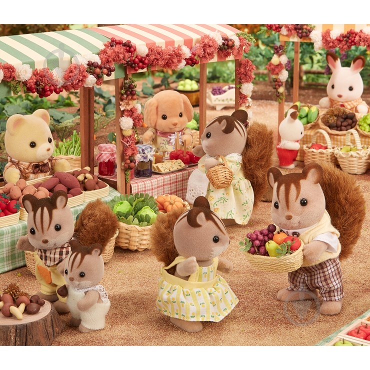Набір іграшок Sylvanian Families Сім'я Горіхових білок 4172 - фото 3