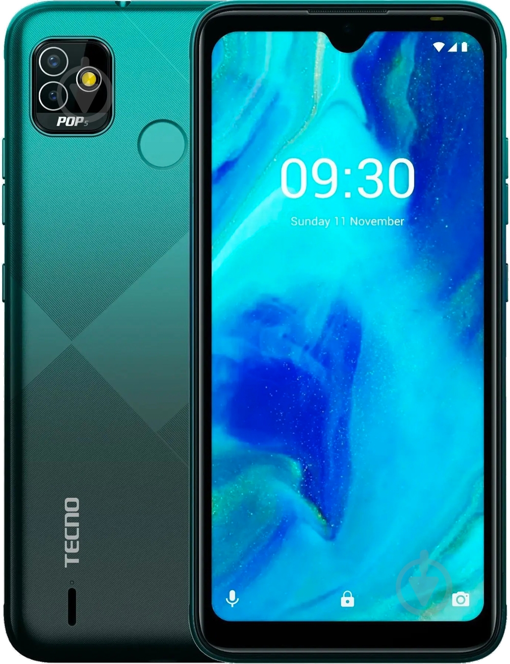 Смартфон Tecno POP 5 BD2d 2/32GB ice lake green (4895180775109) - фото 1 Смартфон Tecno POP 5 BD2d 2/32GB ice lake green (4895180775109) - фото 1