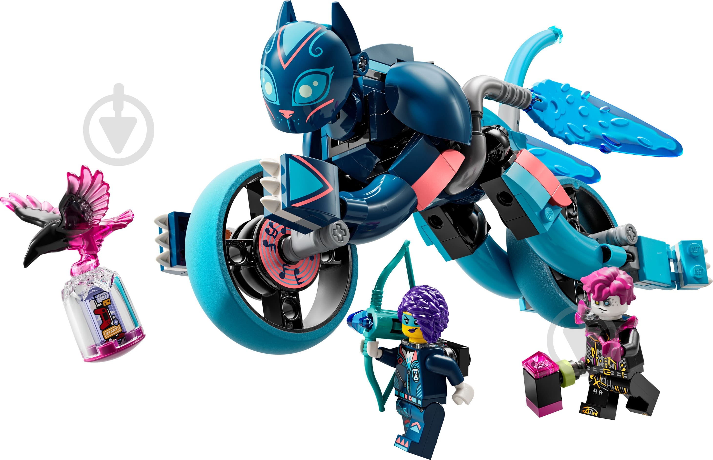 ᐉ Конструктор LEGO DREAMZzz Кошачий мотоцикл Зоуи 71479 • Купить