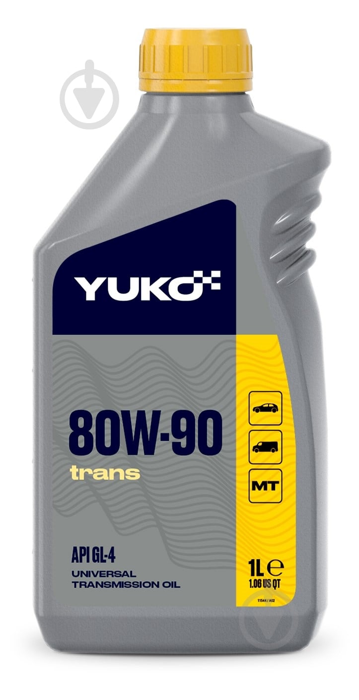Мастило трансмісійне YUKO (VUKO) TRANS API GL-4 80W-90 1 л - фото 1
