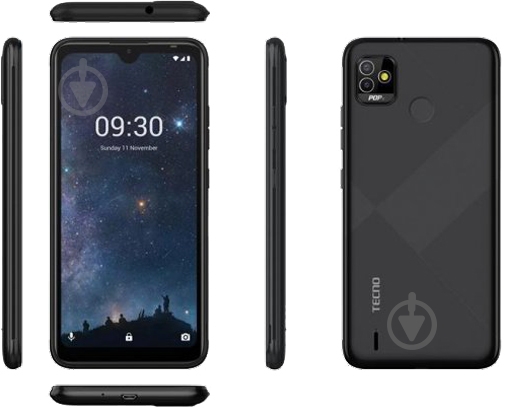 Смартфон Tecno POP 5 BD2d 2/32GB obsidian black (4895180775116) - фото 6 Смартфон Tecno POP 5 BD2d 2/32GB obsidian black (4895180775116) - фото 6